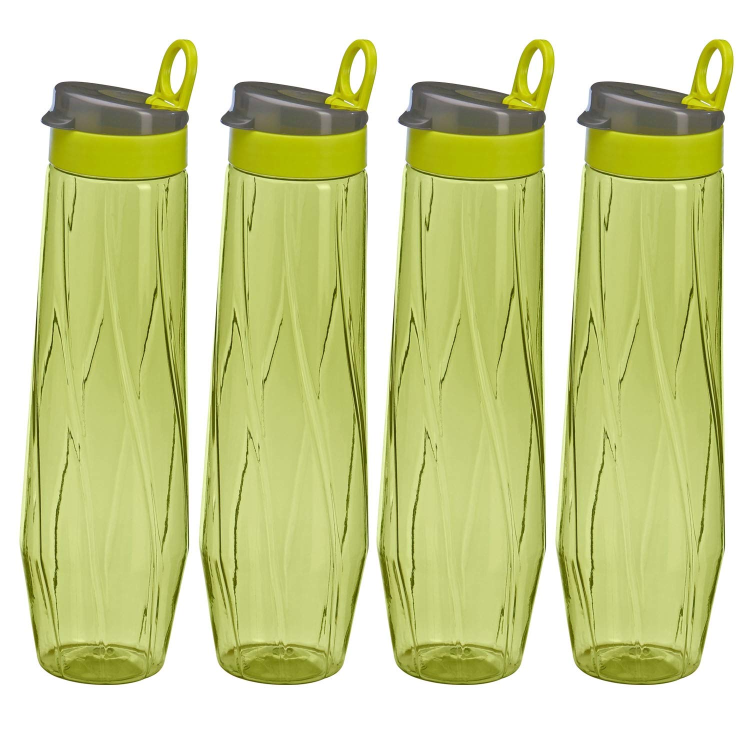 Steelo Siena Water Bottle, 1000ml, Set of 4, OliveGreen