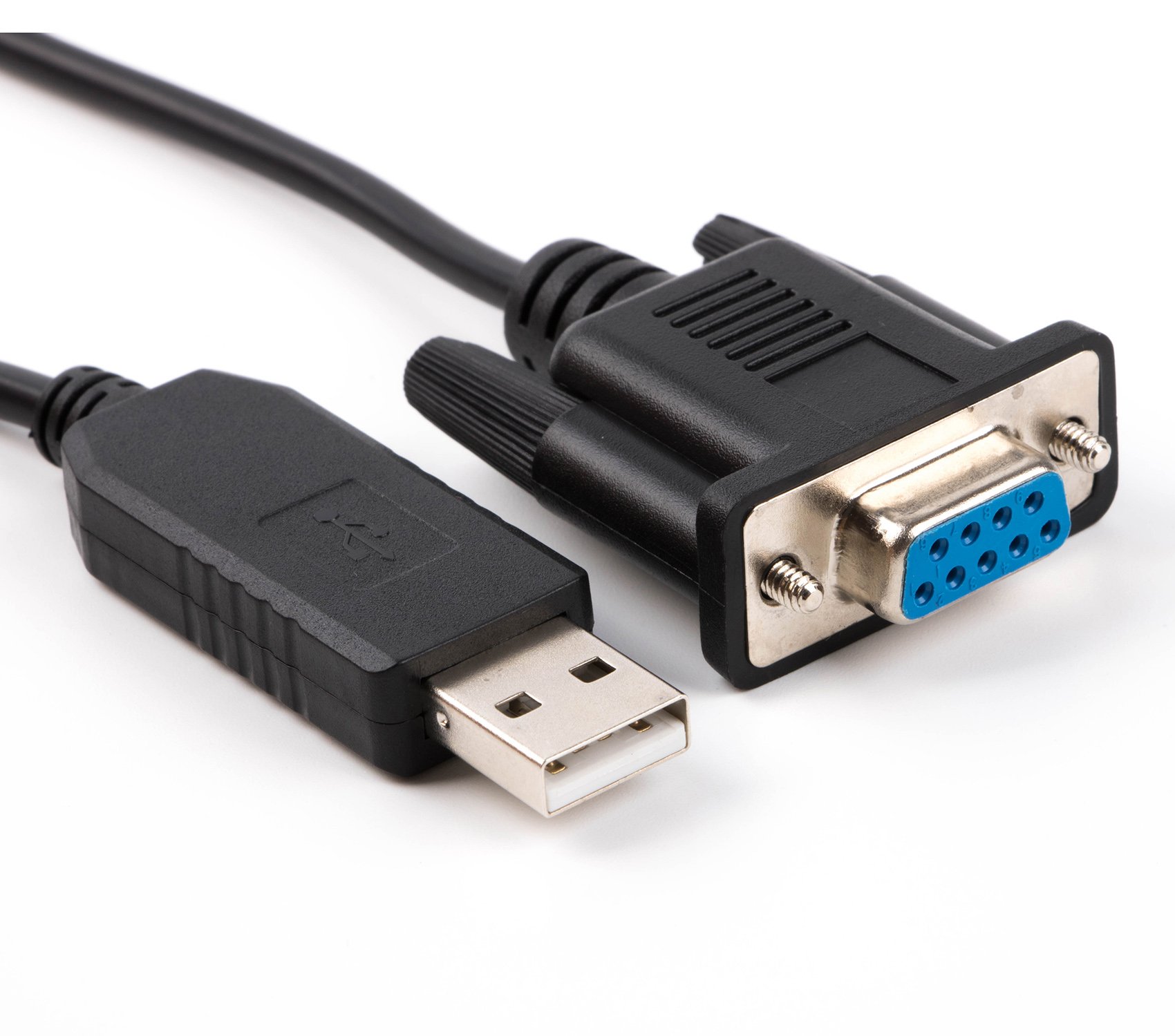 Usangreen PL2303GT USB RS232 to DB9 Cross Wired Rollover Null Modem Cable (Null modem pinout: 2-TXD, 3-RXD 5-GND, 7-CTS. 8-RT)