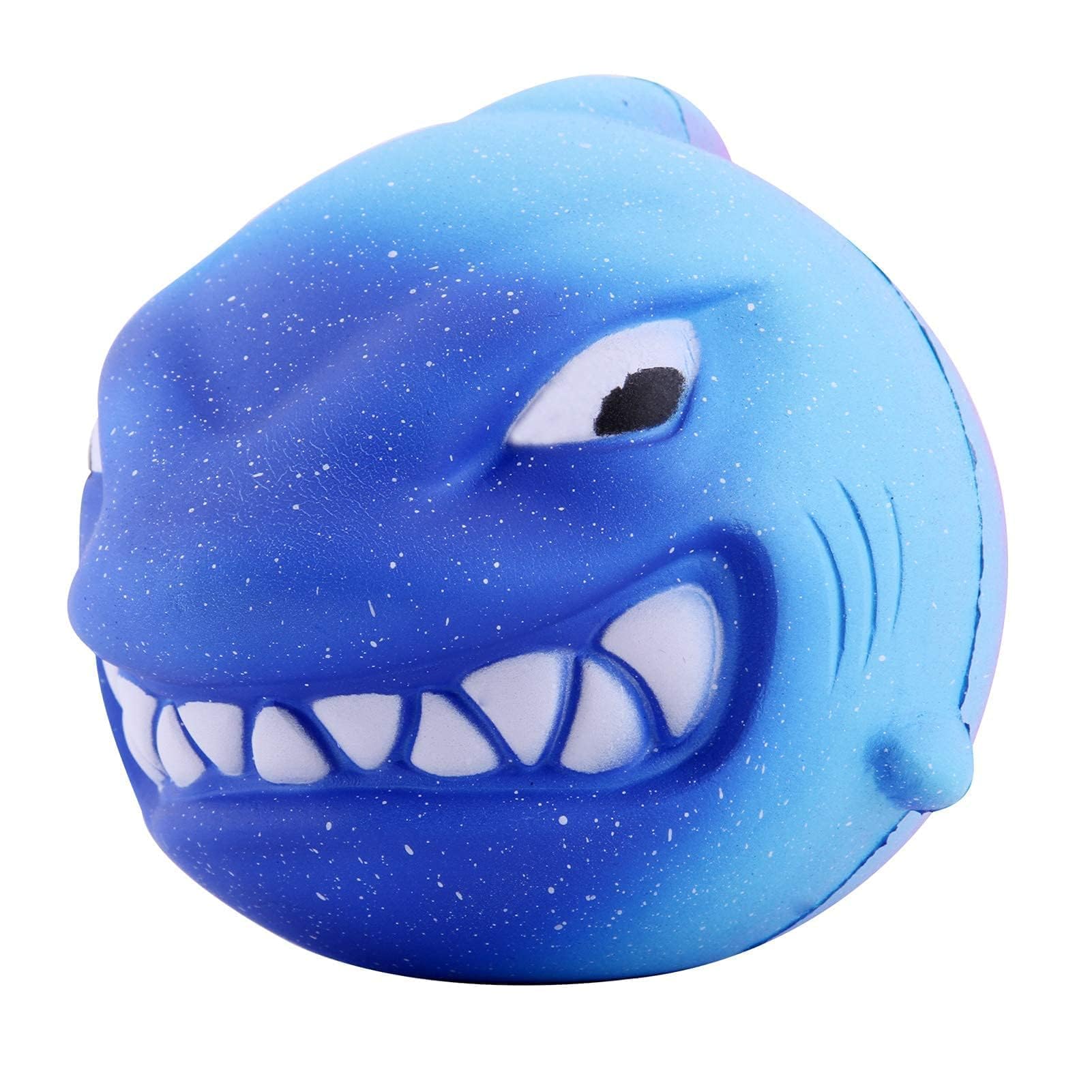 Anboor Squishies Shark Galaxy Giant Squishy Slow Rising Squeeze Toys Stress Reliever Kawaii Sugar Scented Squishies Toys Prime Gift Collection