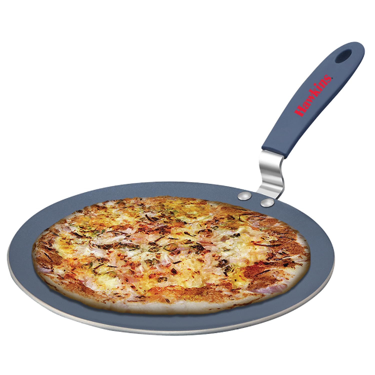 HAWKINSCeramic Nonstick Tava, 26 cm Diameter, Induction Paratha Tawa, Granite Griddle (ICT26)