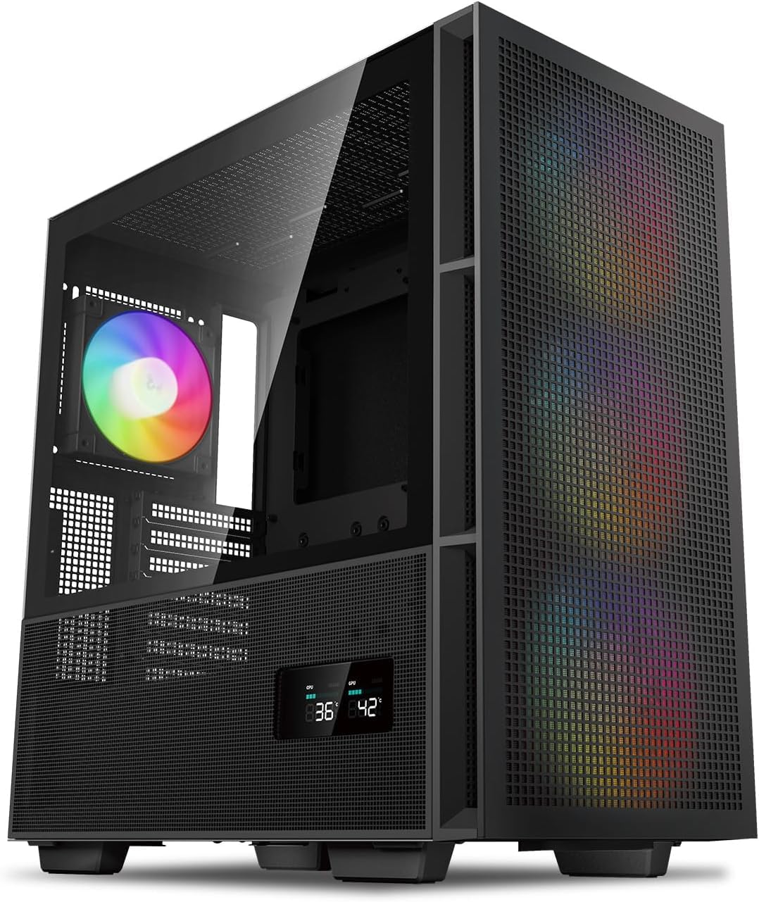 Game Sekret Next Level Gaming PC, Intel Core i7-12700 Desktop Processor, NVIDIA RTX 4060 8GB Graphics Card, 32GB DDR4 Ram, 1TB NVMe M.2 SSD, DIGITAL ARGB 4F RGB Gaming Case - Black, Windows 11 PRO