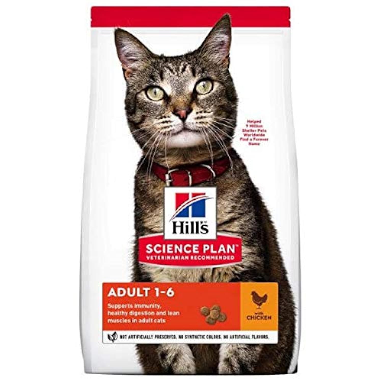 Hill'sScience Plan Adult Cat Food With Chicken 10Kg