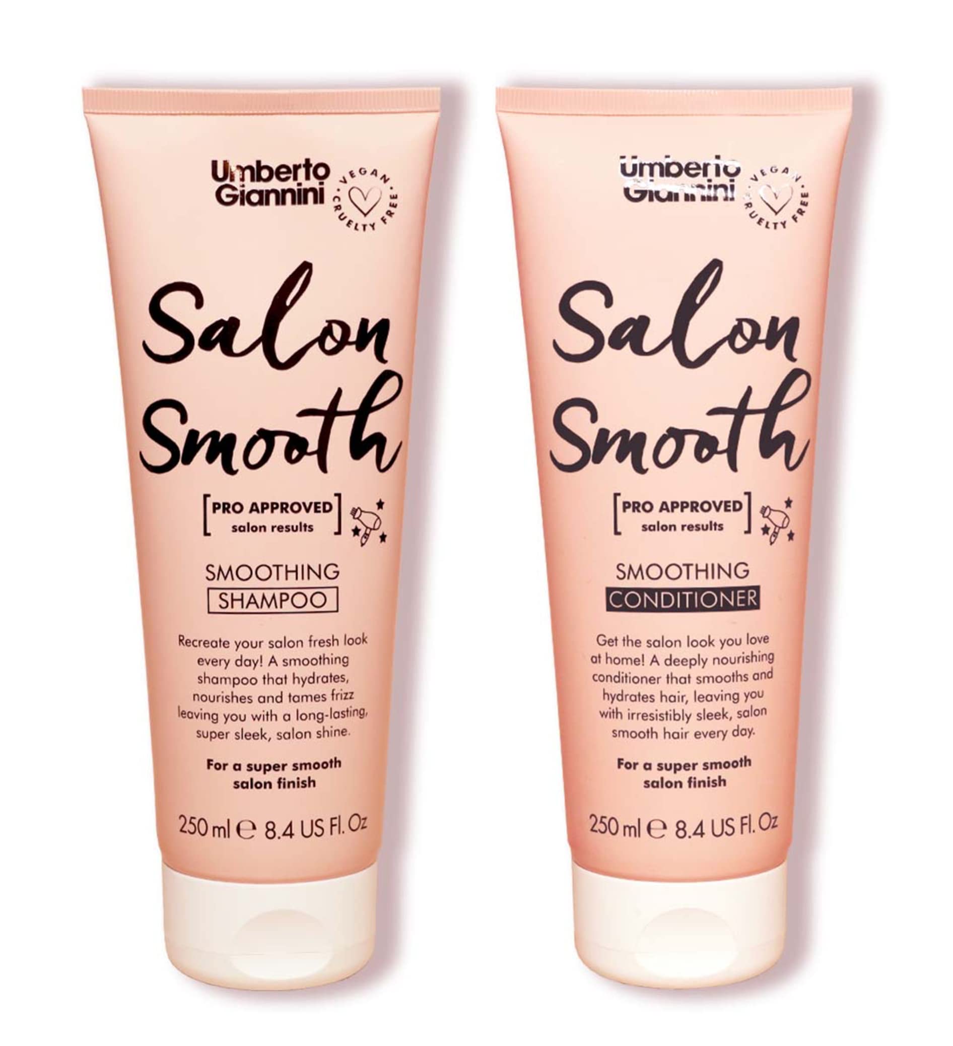 Umberto Giannini Vegan and Cruelty-free Moisturising Hair Cleaner Conditioner