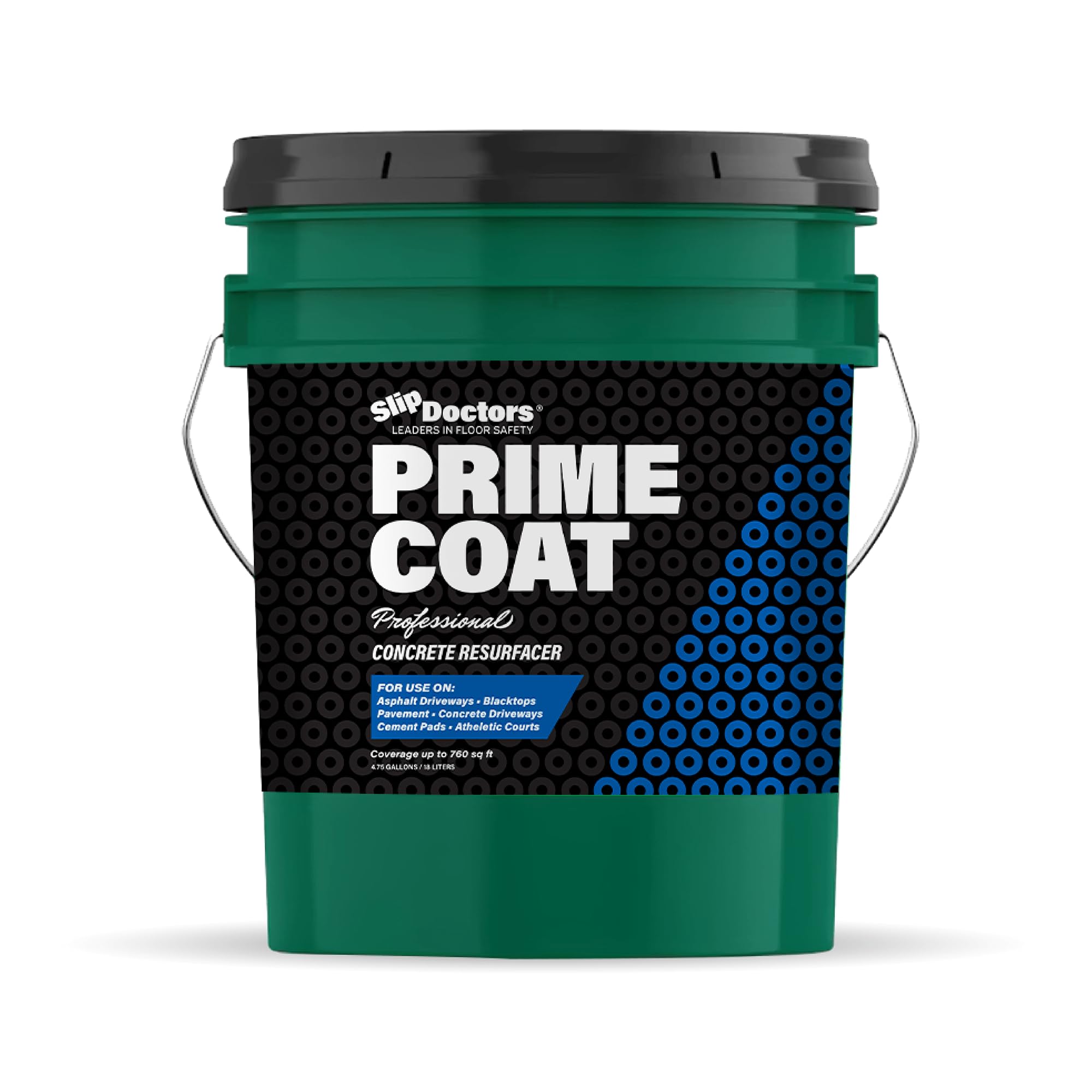 Slip DoctorsPrime Coat Professional Water-Based Concrete Primer & Resurfacer - Ideal for Courts, Driveways & Parking Lots