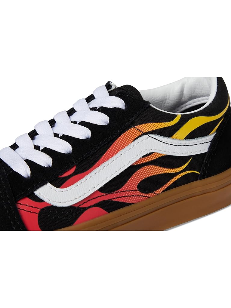 Black Vans Kids Old Skool&#8482; (Little Kid)