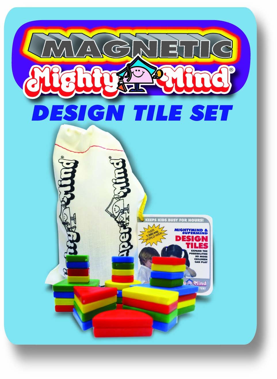 MIGHTY MIND Magnetic MightyMind / SuperMind Design Tiles (44402)