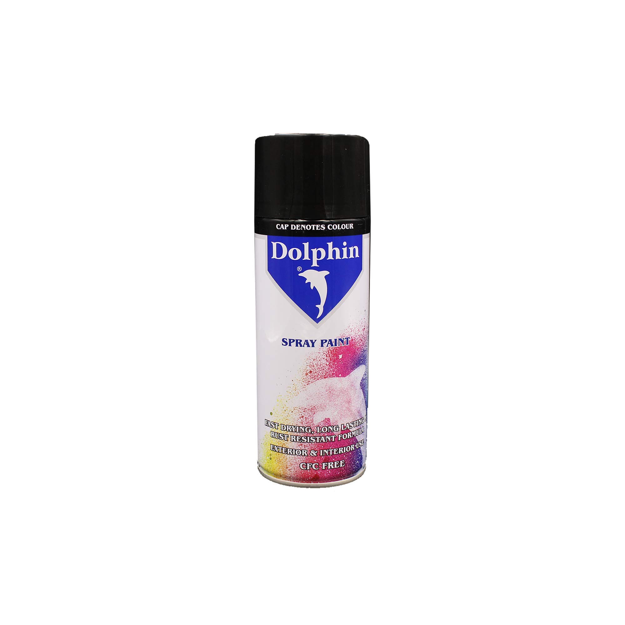 DolphinSpray Paint 280g (Black)