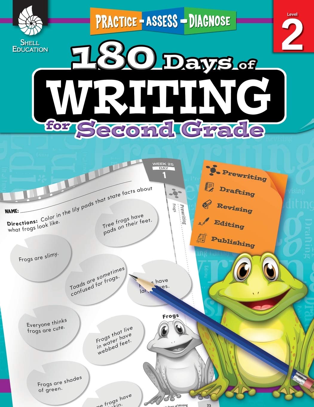 180 Days of Writing for Second Grade - An Easy-to-Use Second Grade Writing Workbook to Practice and Improve Writing Skills (180 Days of Practice)