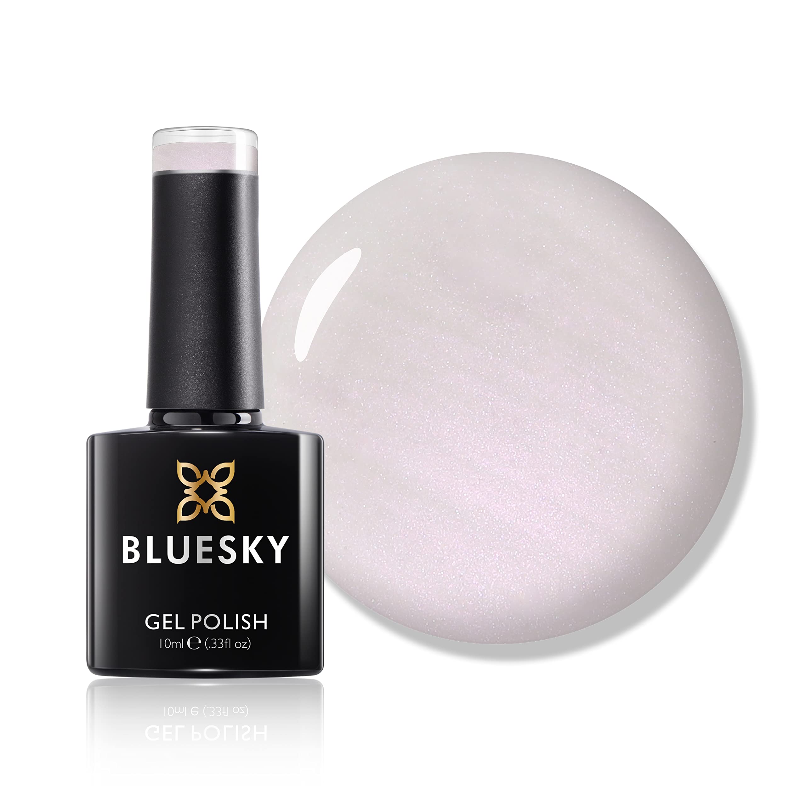 Bluesky Gel Nail Polish, Buy Me Pearls A073, Cream, Long Lasting, Chip Resistant, 10 ml (Requires Drying Under UV LED Lamp)