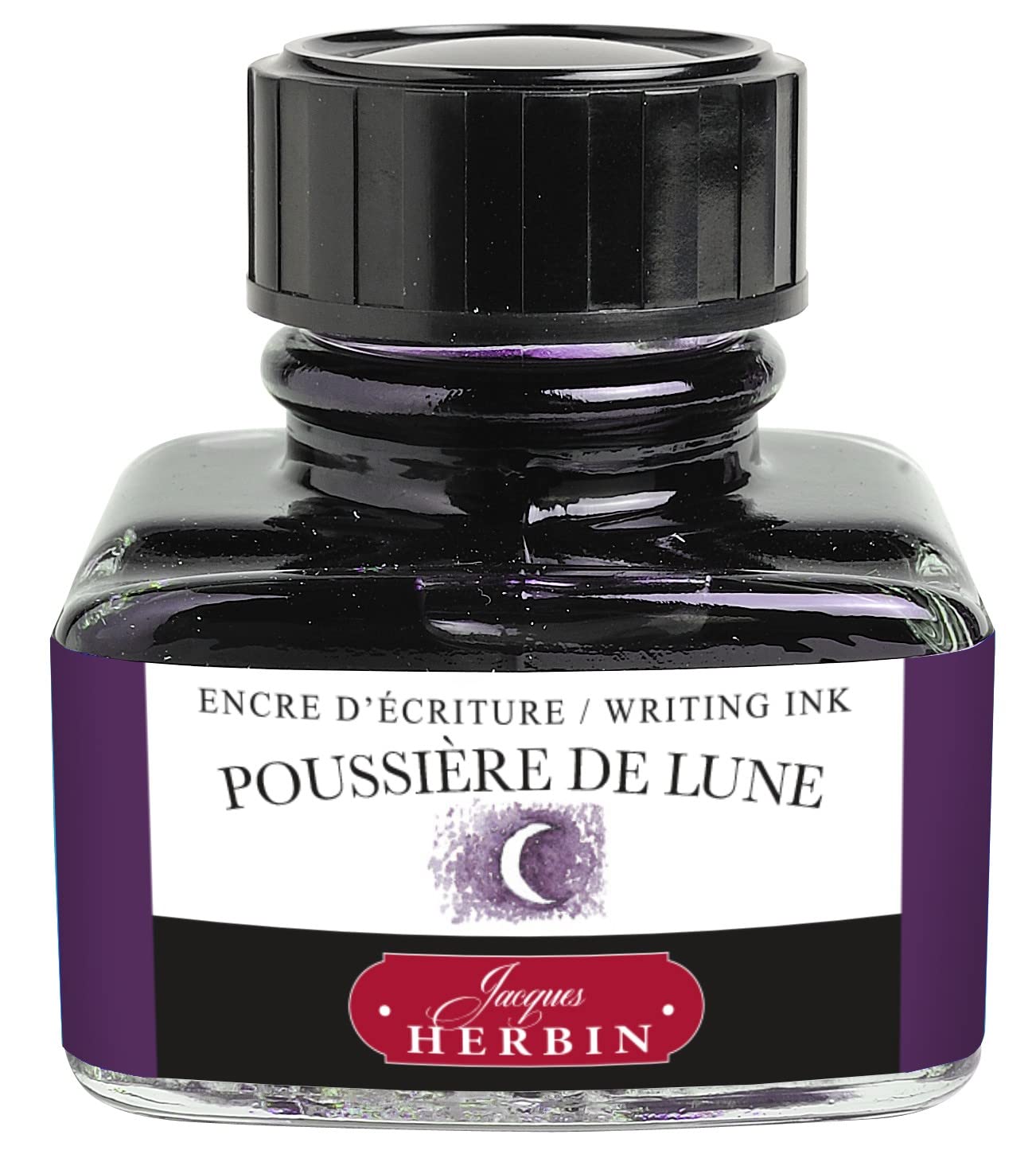 Jacques Herbin 13048T- 30ml Bottle of Ink for Fountain Pens and Rollerball Pens - Poussiere de Lune