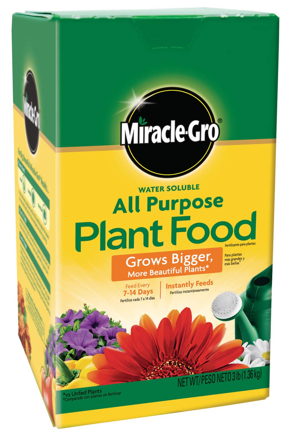 Miracle-GroWater Soluble All Purpose Plant Food, 3 lb