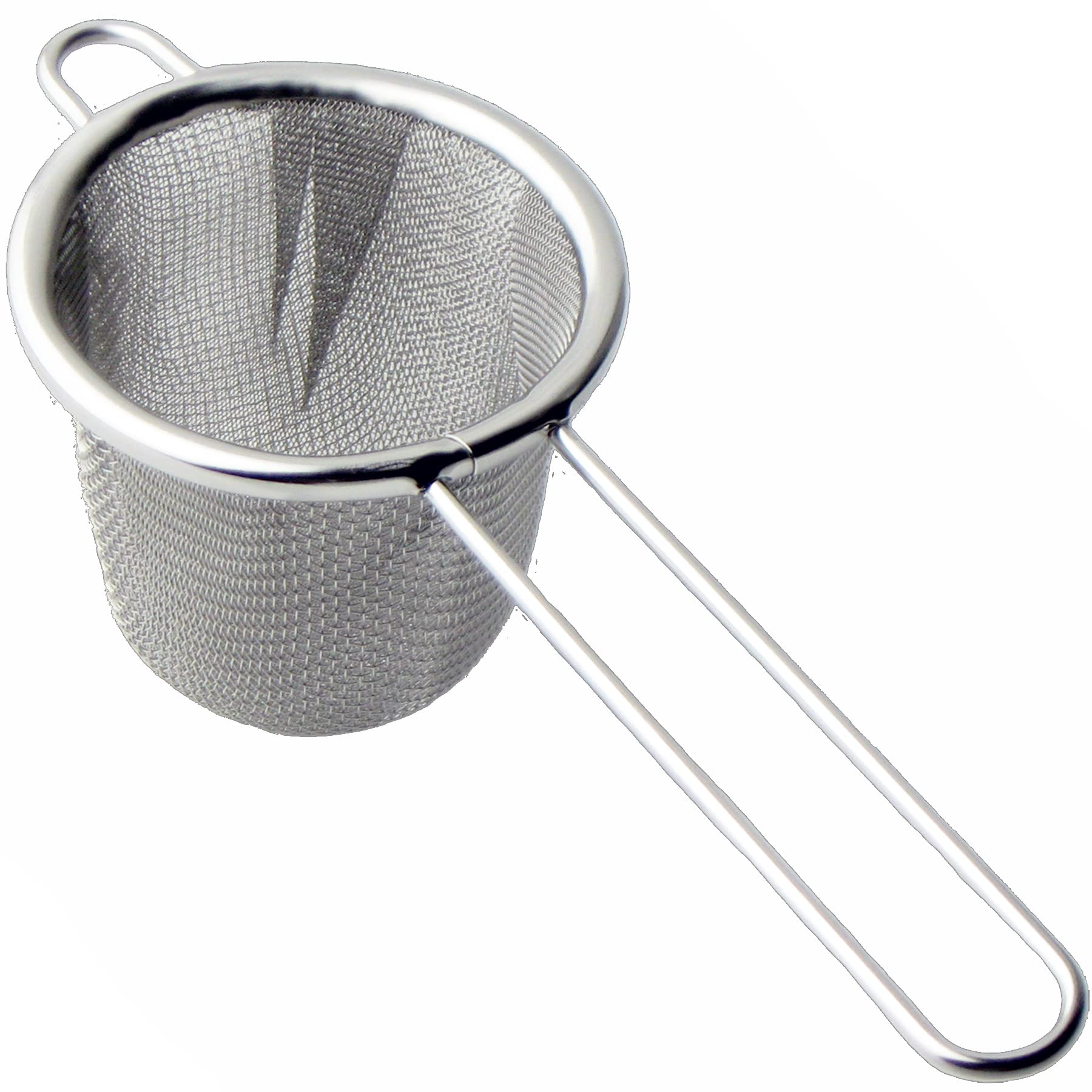 NagaoTea Strainer, Deep Type, Double Layer, Small, 18-8 Stainless Steel, Made in Japan