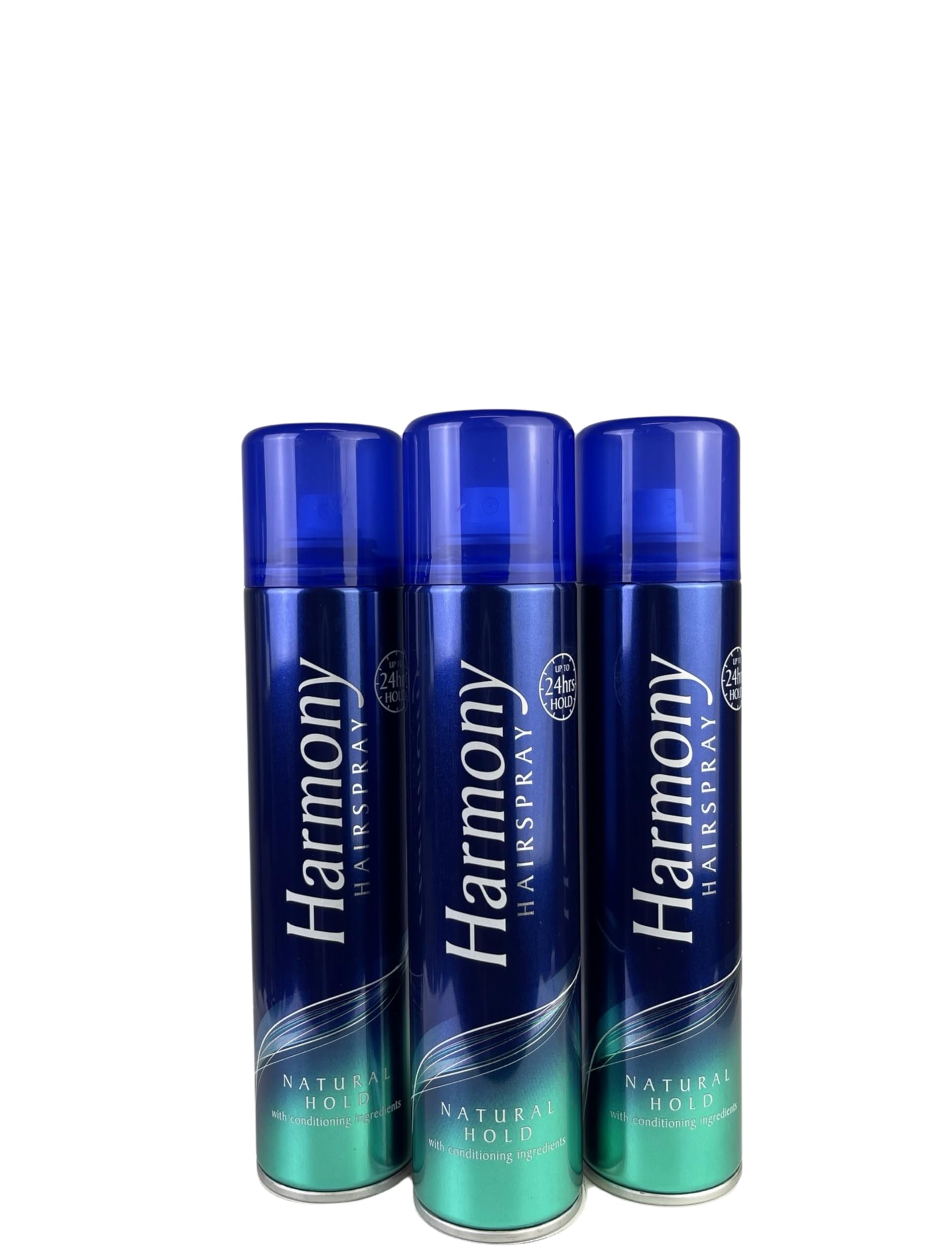 Harmony Hair Spray Natural , (Pack of 3 )