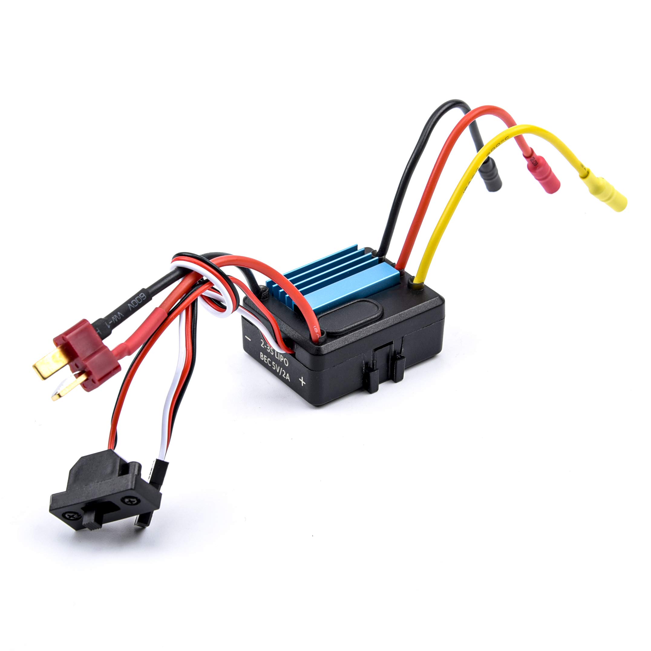 Waterproof 35A ESC 2~3S Brushless Electronic Speed Controller RC Car Brushless ESC 5V/2A BEC for 1/14 1/16 1/18 RC Car Truck