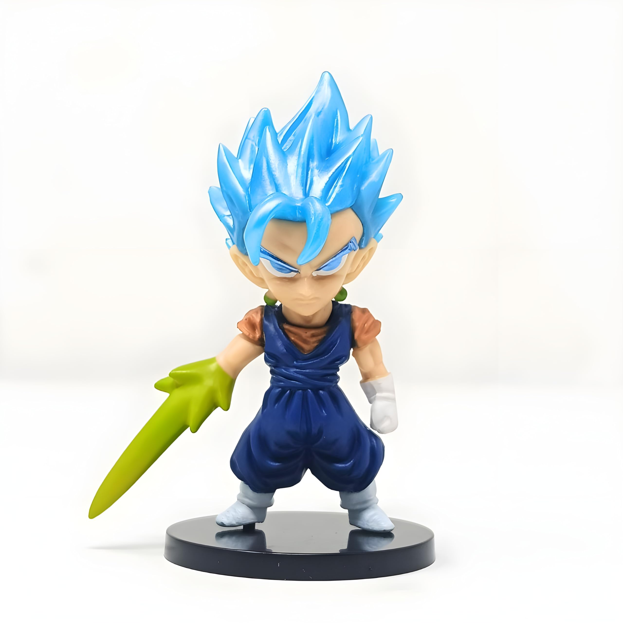 Dragon Ball Z Figurine (HBT Vegeto Super Saiyan Blue Dragon Ball Z Figurine – ABS Plastic with Stand – Detailed Collectible)