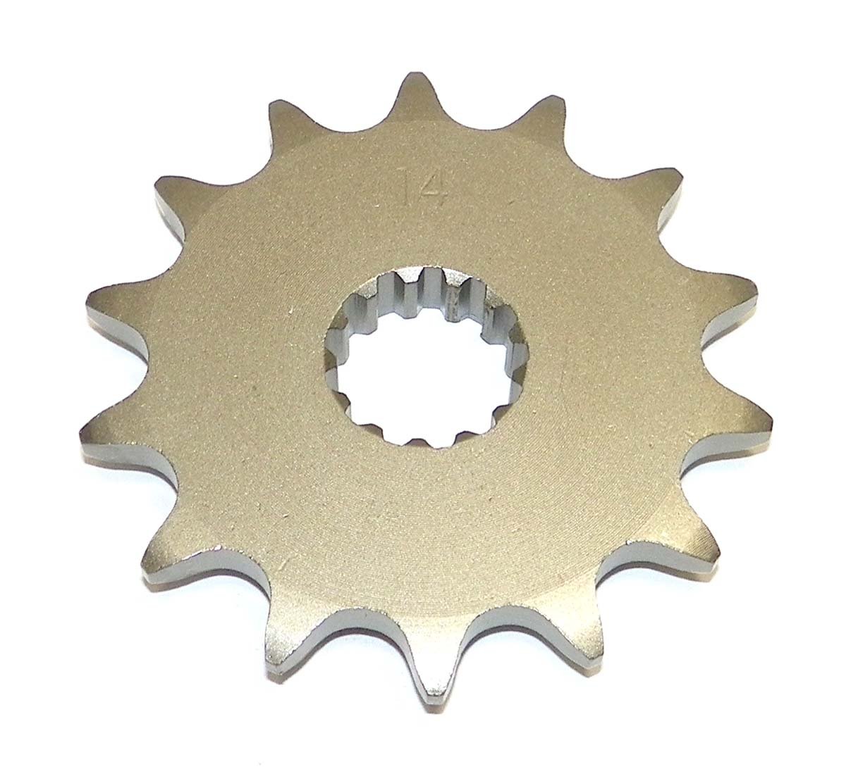 Compatible with Suzuki Steel Front Sprocket Moto-X DR 200 1986-2009,2013/ DR 200 2013-1995 14 Teeth FSS-019-14 OEM #: 27511-14300, 27511-15D00, 27511-47D00,