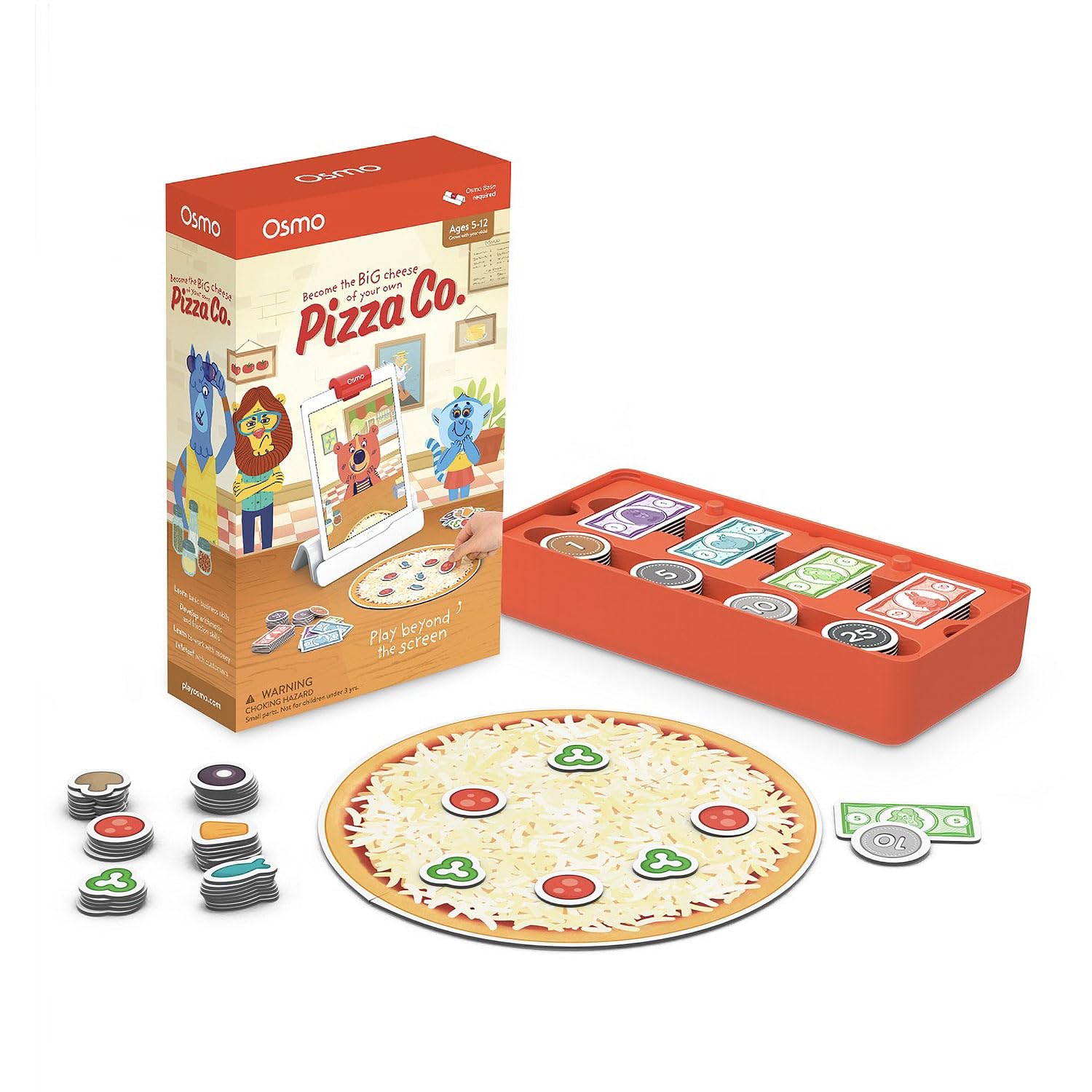 OsmoPizza Co. Educational STEM Learning Games - Math & Communication Skills - Ages 5-12 - For iPad, iPhone, Fire Tablet