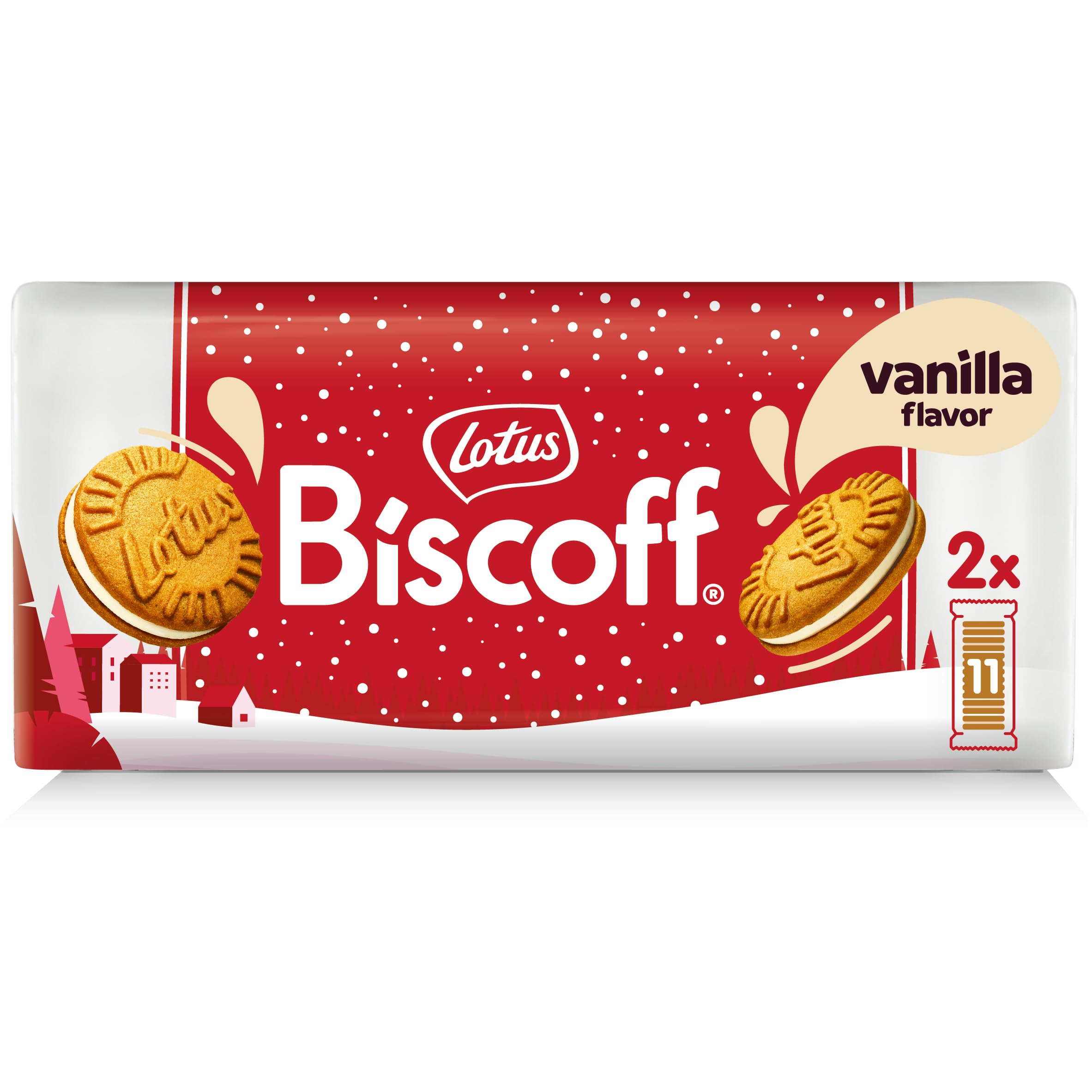 Biscoff Sandwich Cookies, Vanilla