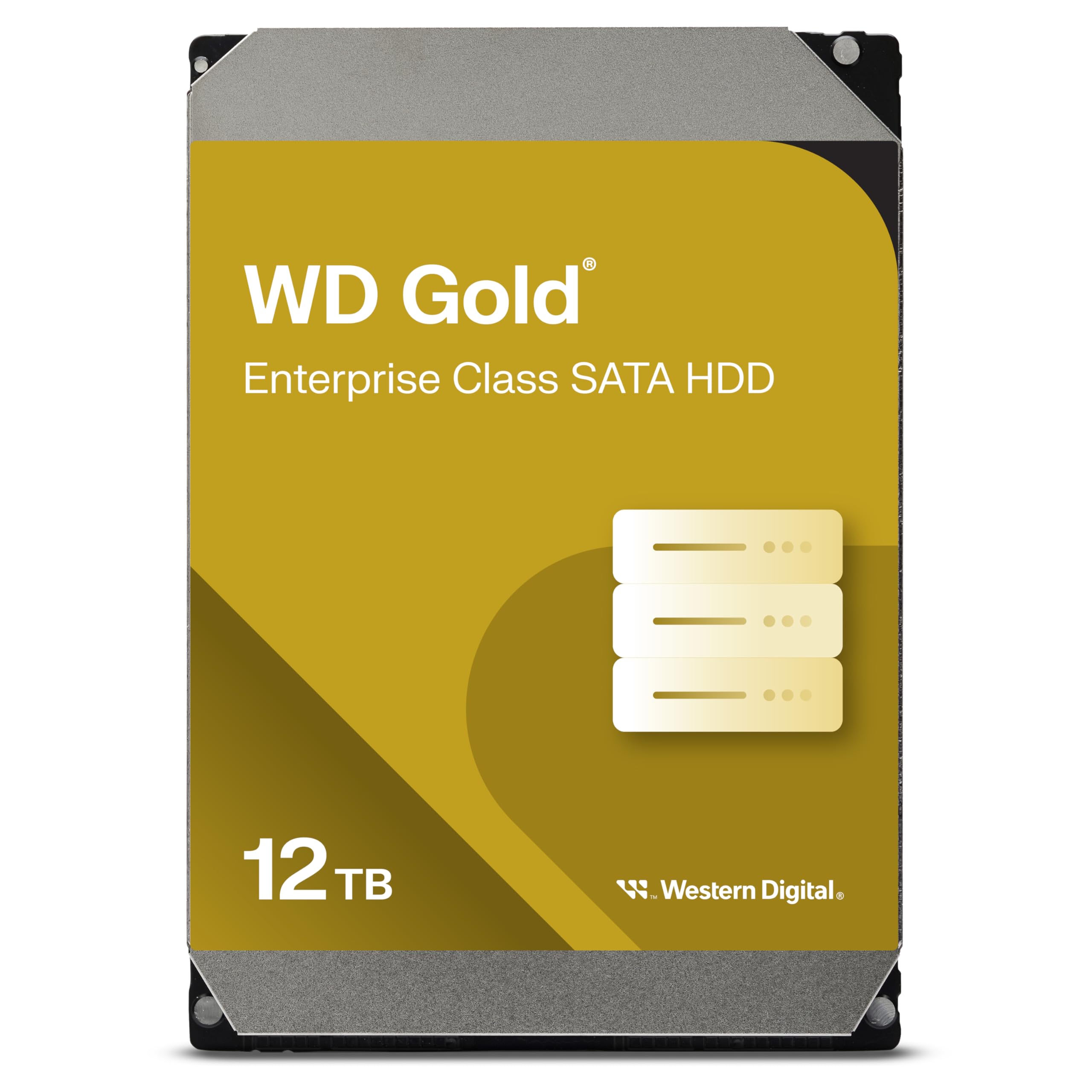 Western Digital 10TB WD Gold Enterprise Class Internal Hard Drive - 7200 RPM Class, SATA 6 Gb/s, 256 MB Cache, 3.5" - WD102KRYZ