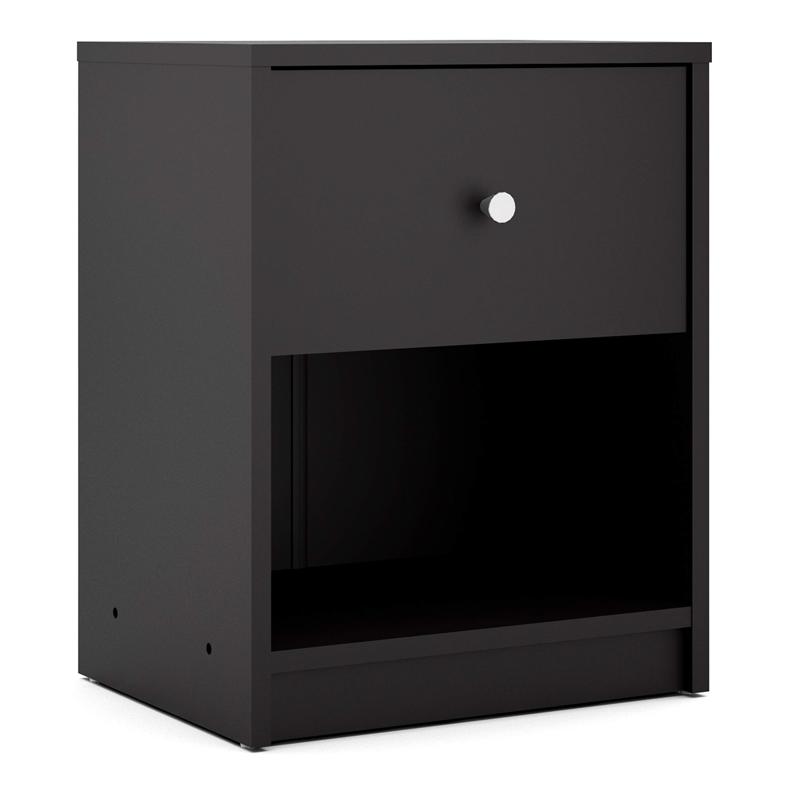 Furniture To Go | May Bedside 1 Drawer in Black