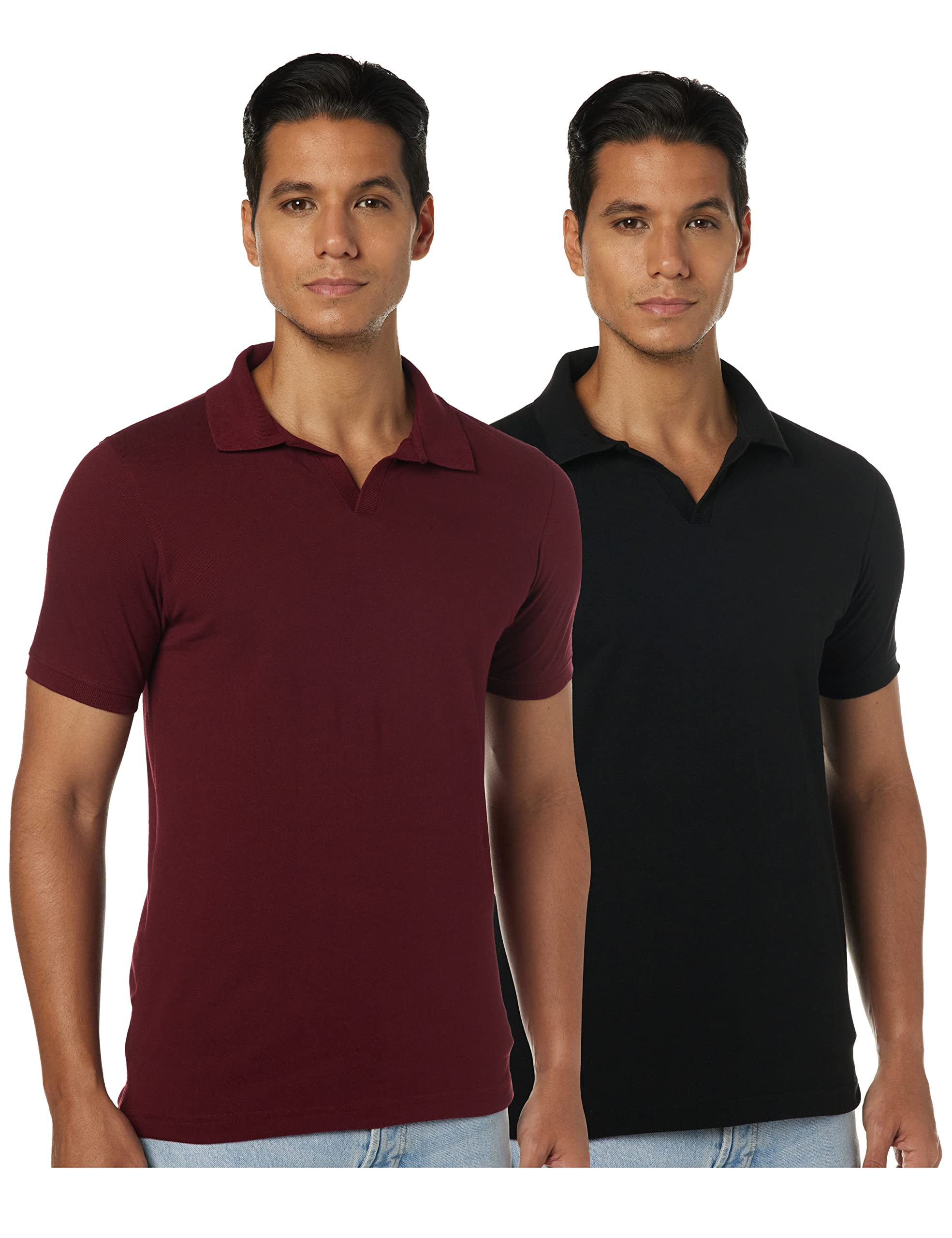 Amazon Brand - SymbolMen's Solid Regular Polo Shirt (JC-PO2)