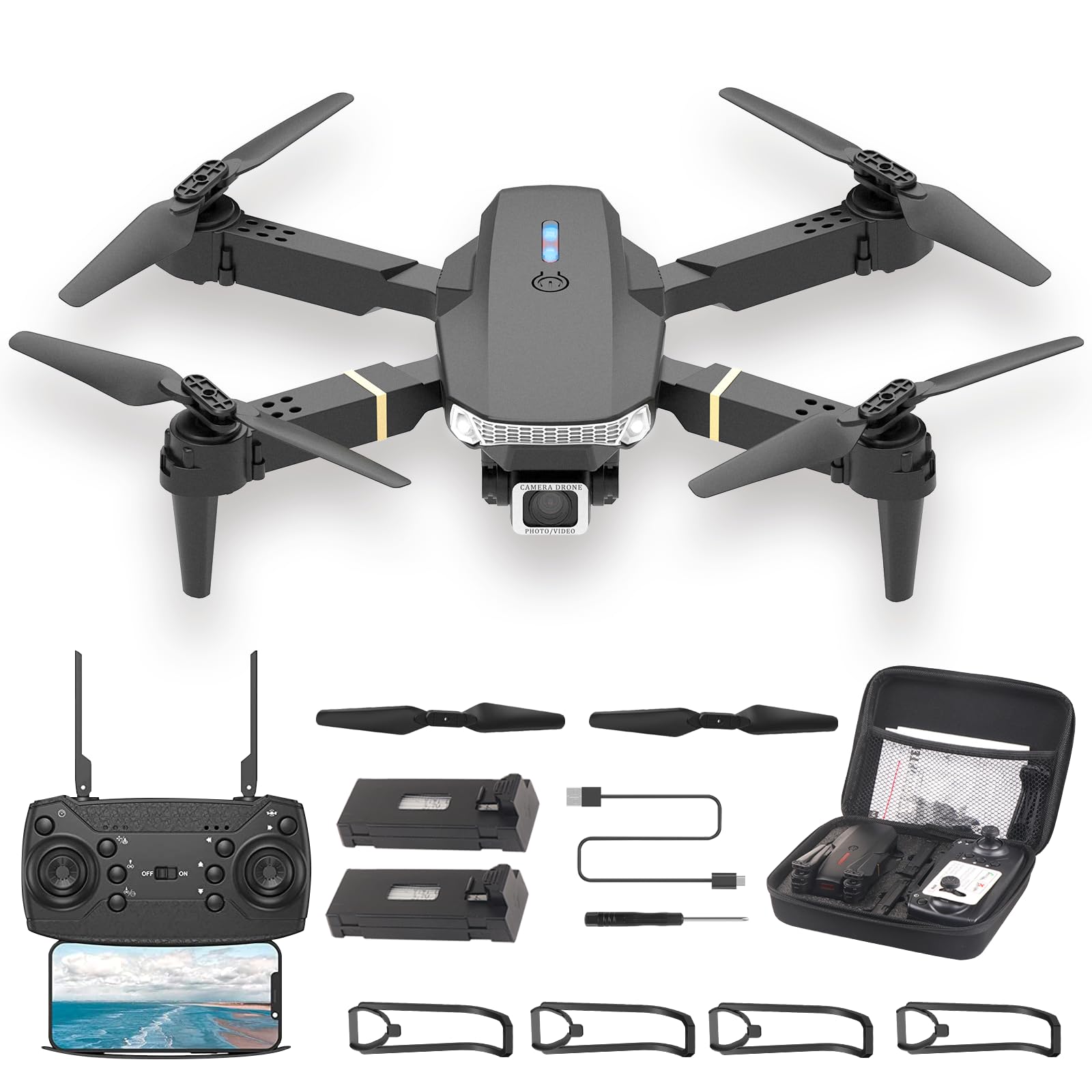 Wipkviey T27 Drone with Camera for Adults