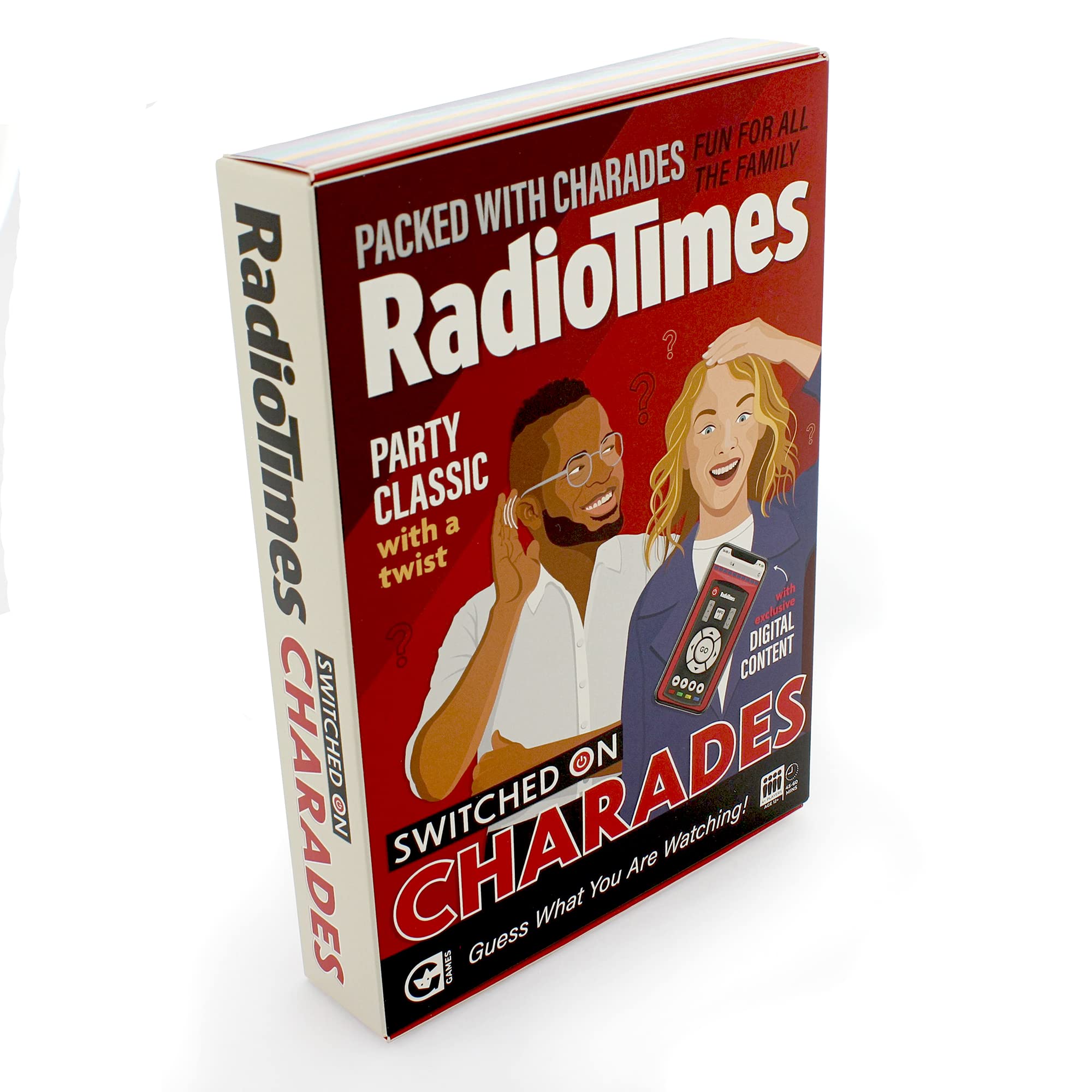 Ginger FoxOfficial Radio Times Classic Charades Card Game With A Trivia Twist. Great For Family Party Fun. Act Out TV, Film & Music Hit Songs From The Radio. Guess Your Teams Mime To Win Points