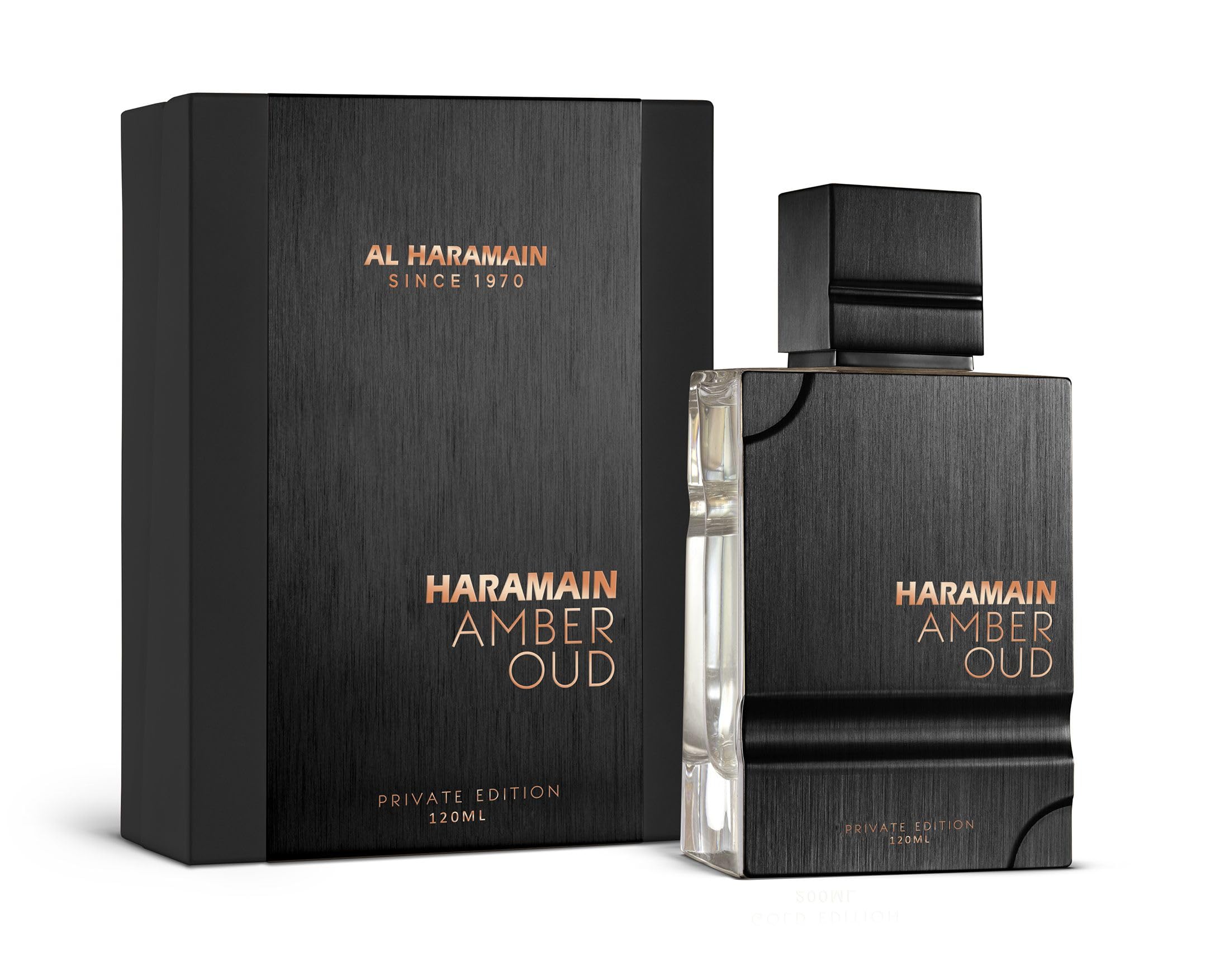 Al HaramainAmber Oud Private Edition Eau de Parfum Spray for Unisex, 4.0 Ounce