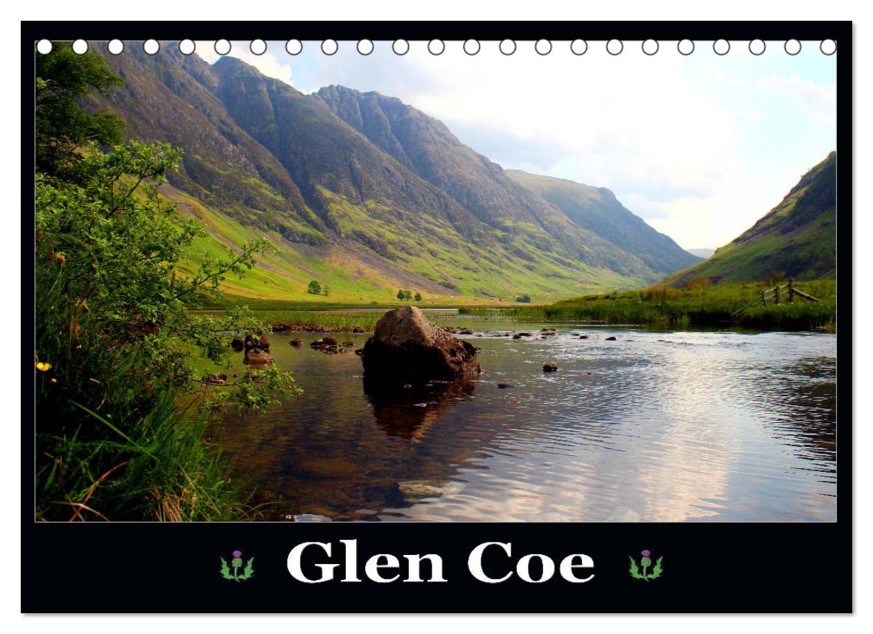 Glen Coe (Tischkalender 2023 DIN A5 quer): Glen Coe - Das Tal der Tränen (Monatskalender, 14 Seiten )