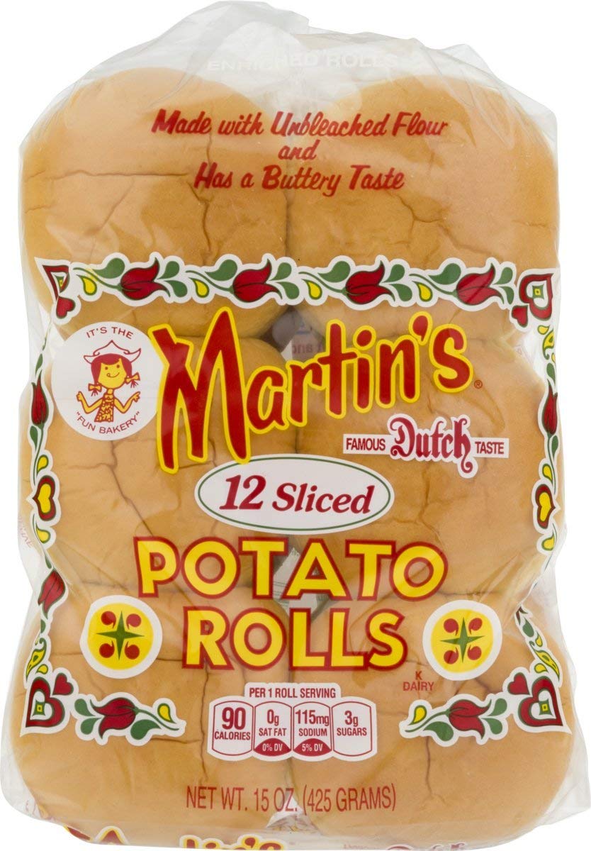 Martin's Slider Potato Rolls- 12 pk 15 oz (3 bags)