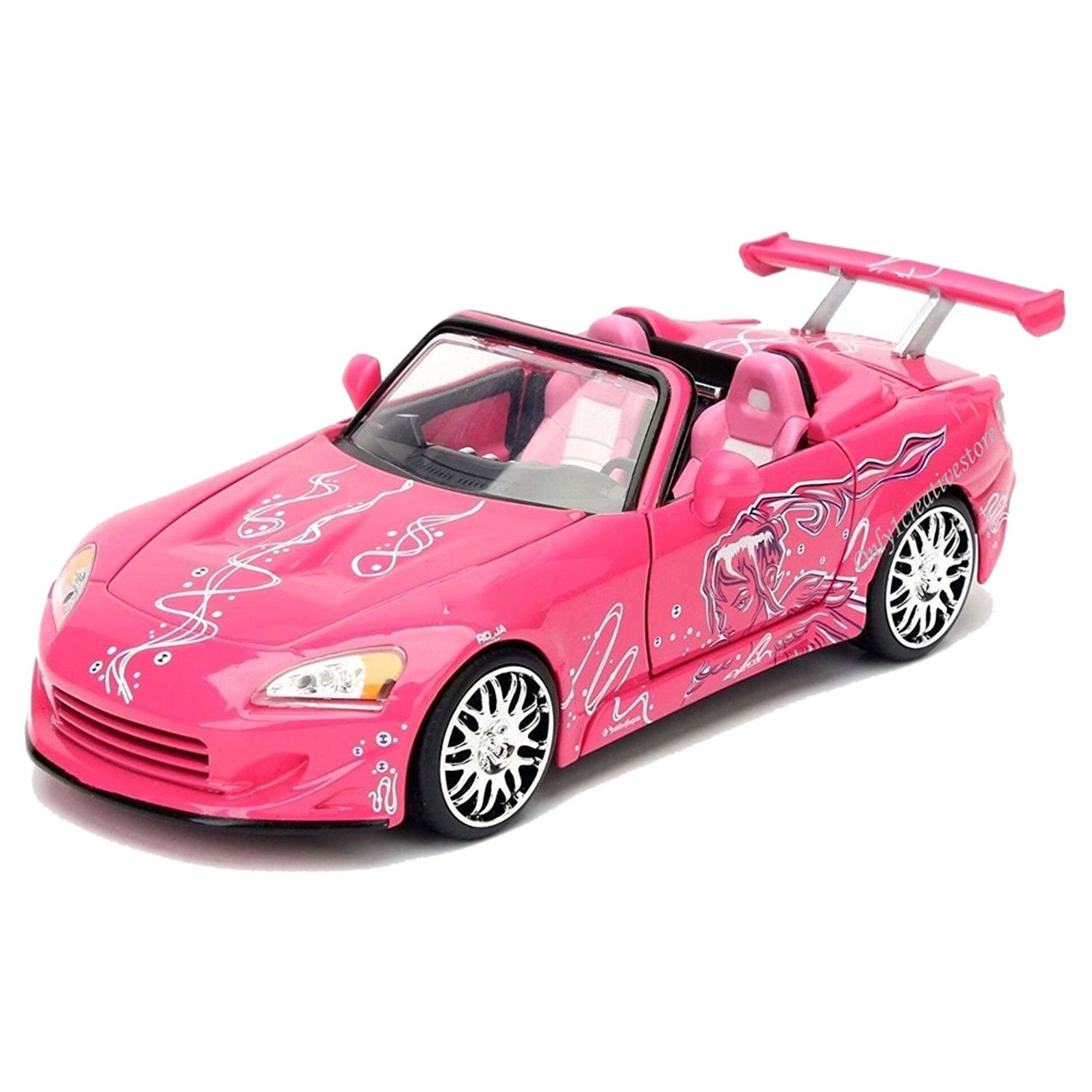 Suki'S 2001 Honda S2000 - 2 Fast 2 Furious 1:24 Diecast Model