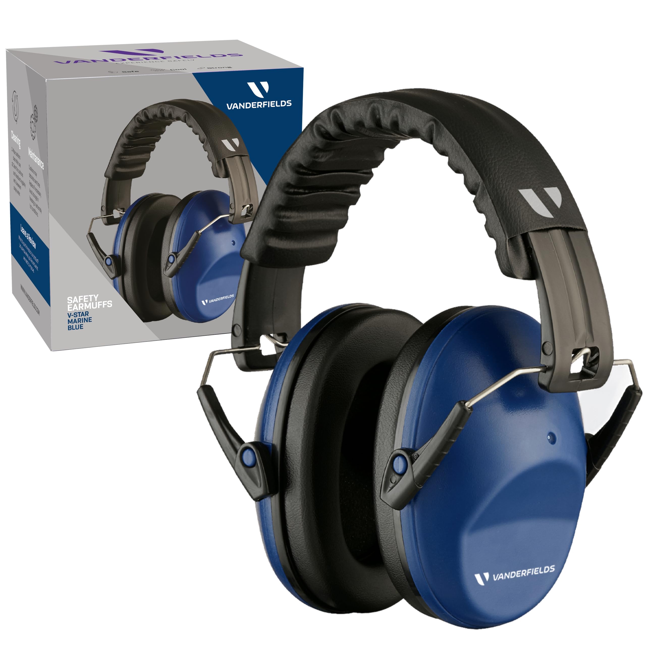 Vanderfields Kids Ear Protection, Noise Canceling Headphones Kids, Age 3-16, 26dB/27dB Noise Reduction, Ear Muffs for Kids