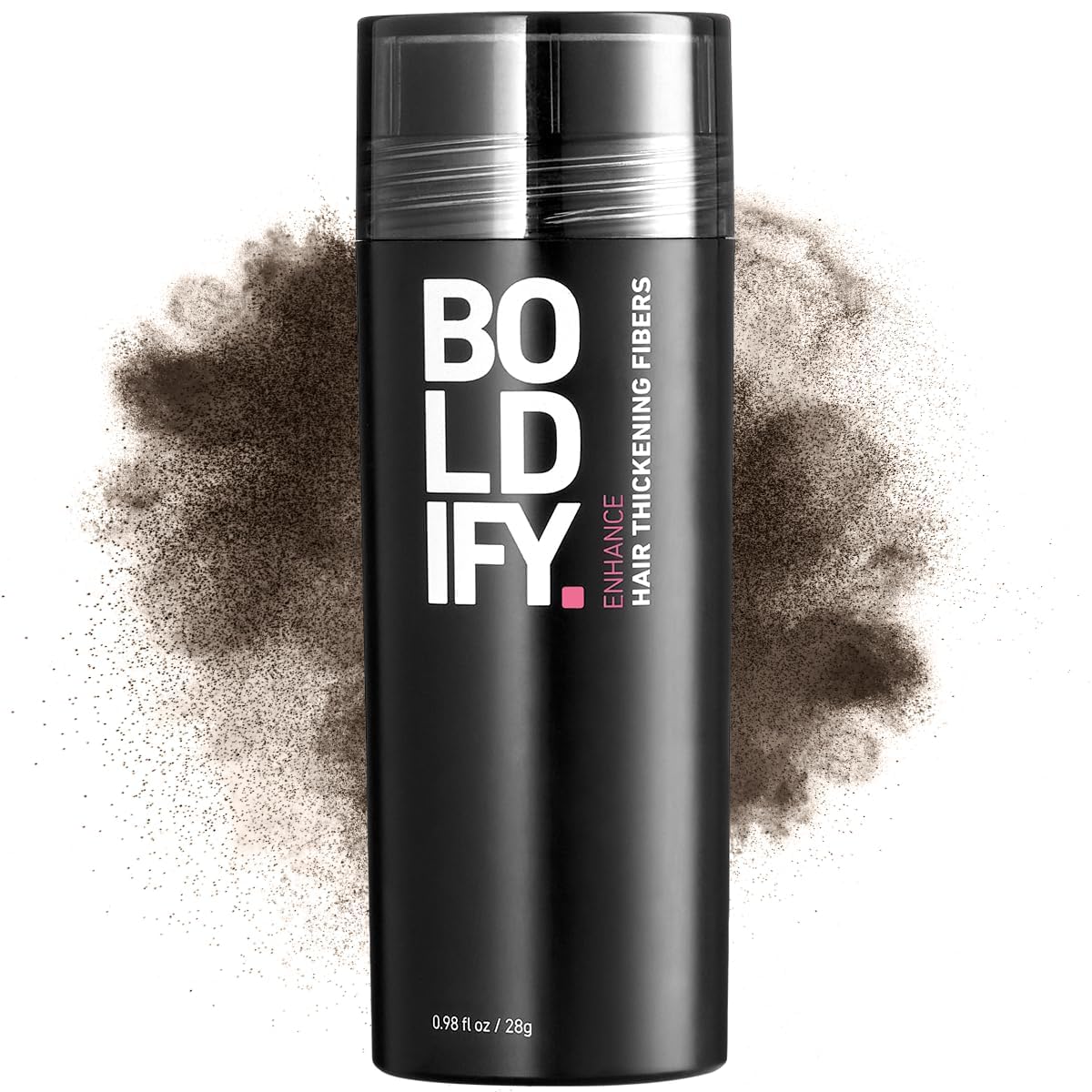 BoldifyHair Fibers (28g) Fill In Fine and Thinning Hair for an Instantly Thicker & Fuller Look - Best Value & Superior Formula -14 Shades for Women & Men - ASH BROWN