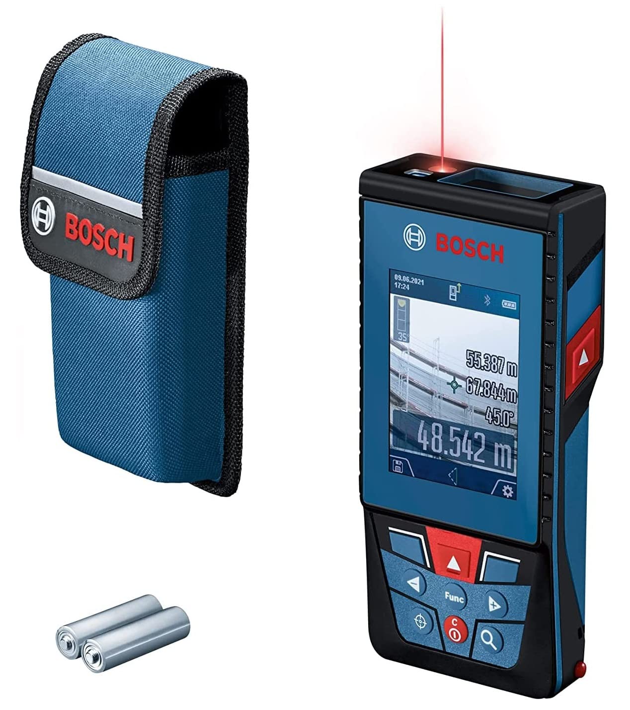 Bosch GLM 100-25 C 100 Meter Laser Distance Meter with Inbuilt Camera