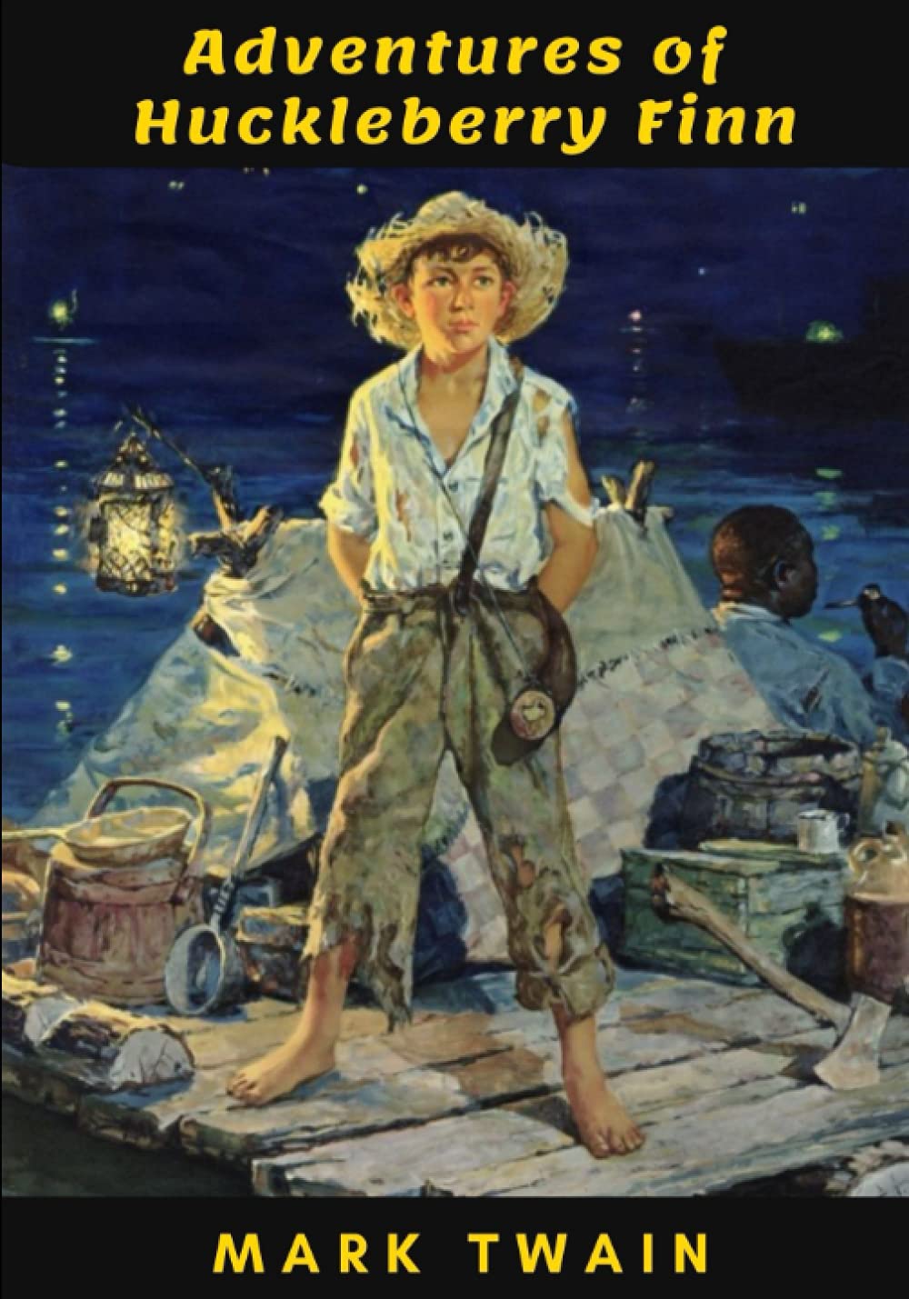 Adventures of Huckleberry Finn: With annotated