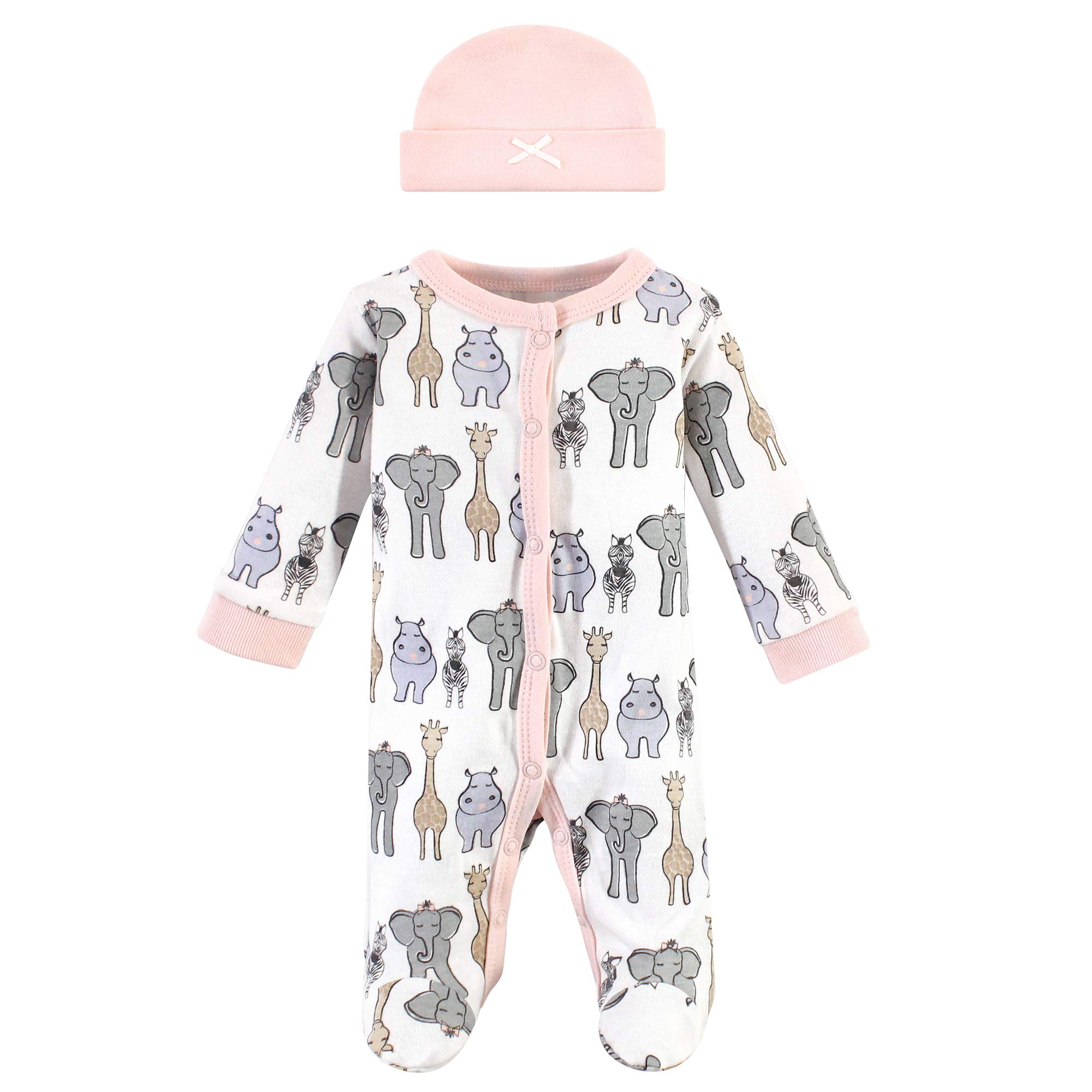 Unisex Baby Preemie Sleep and Play and Cap