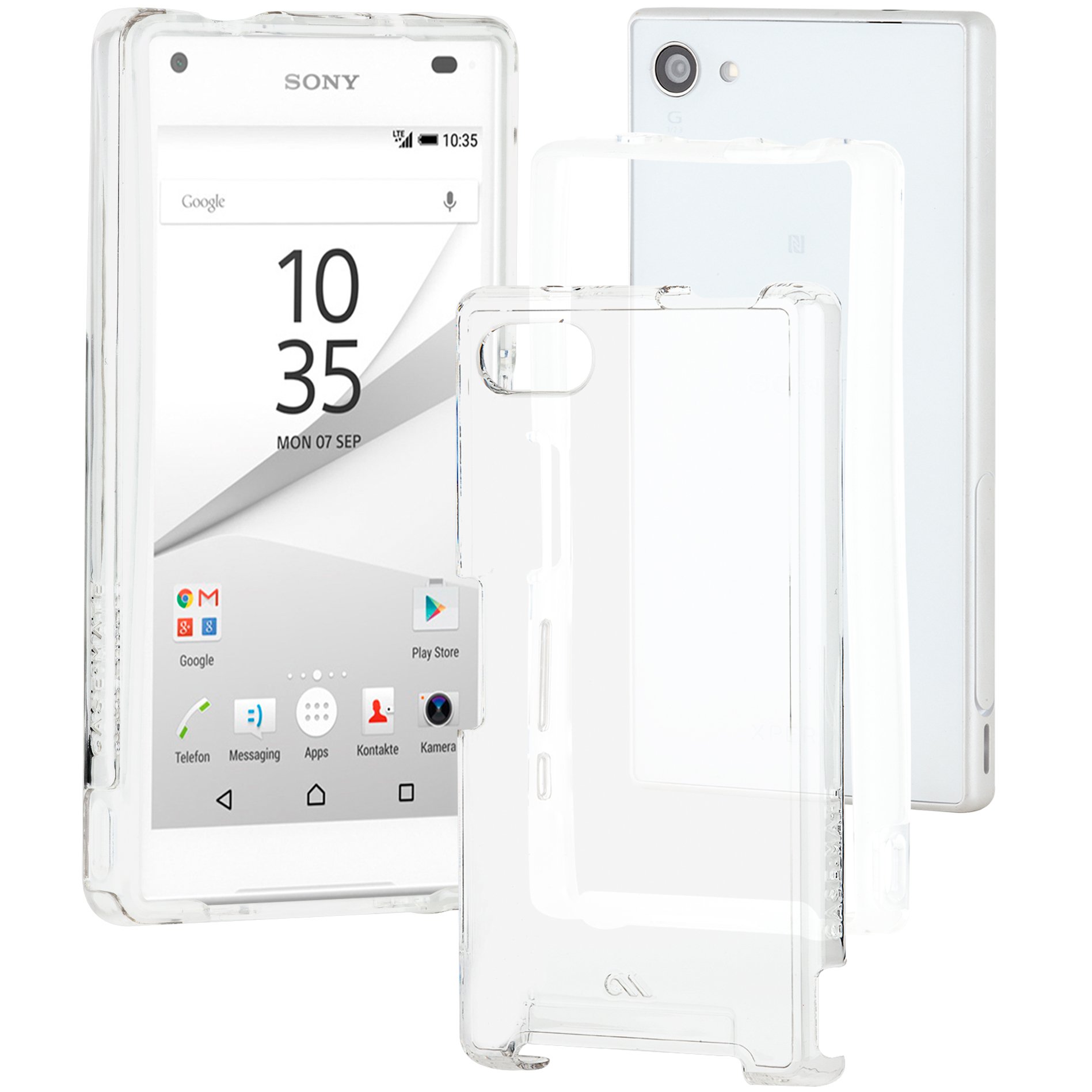 Case-Mate Naked Tough Case for Sony Xperia Z5 Compact - Clear