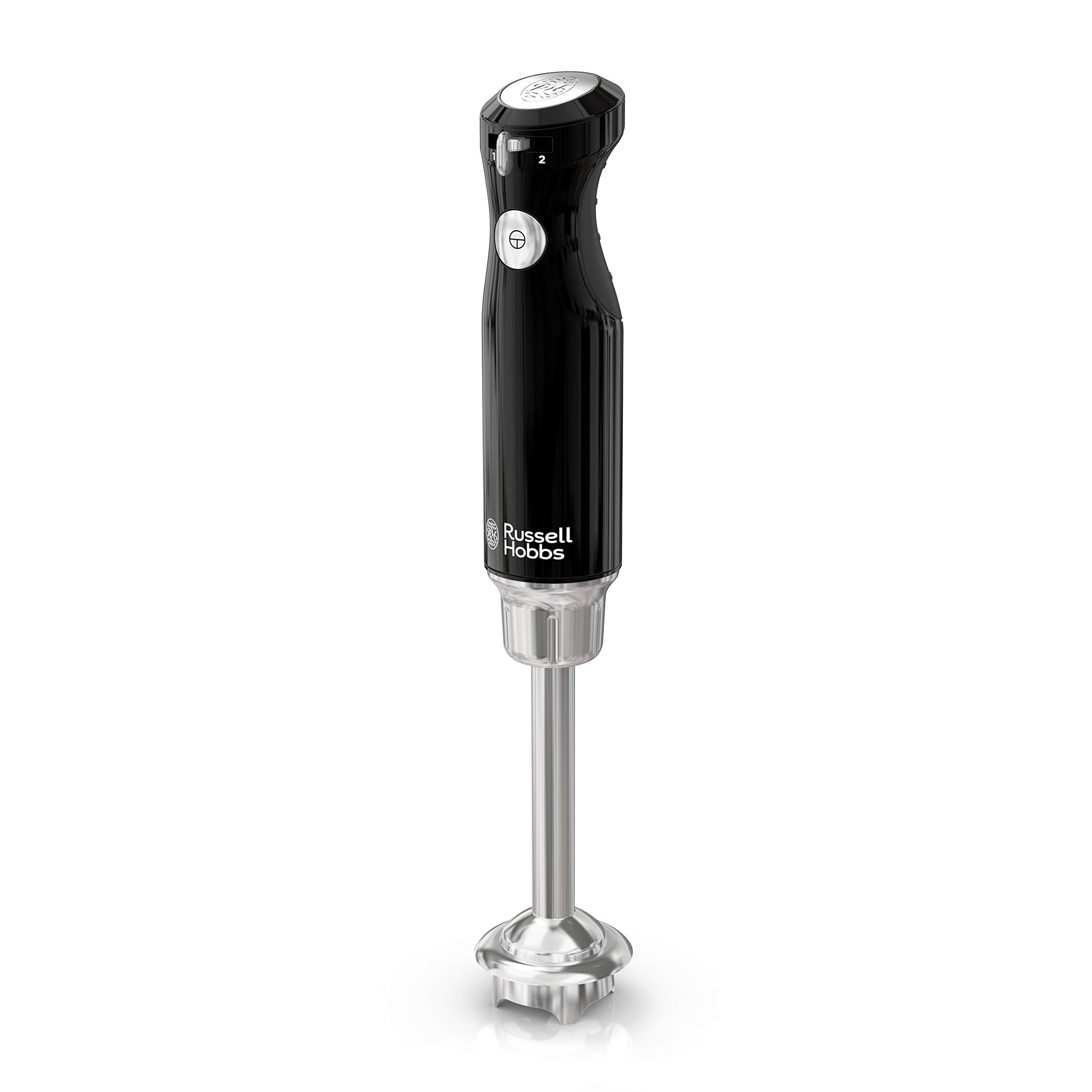 Russell HobbsHB3100BKR Retro Style Immersion Blender, 1.0L Capacity Beaker, Black