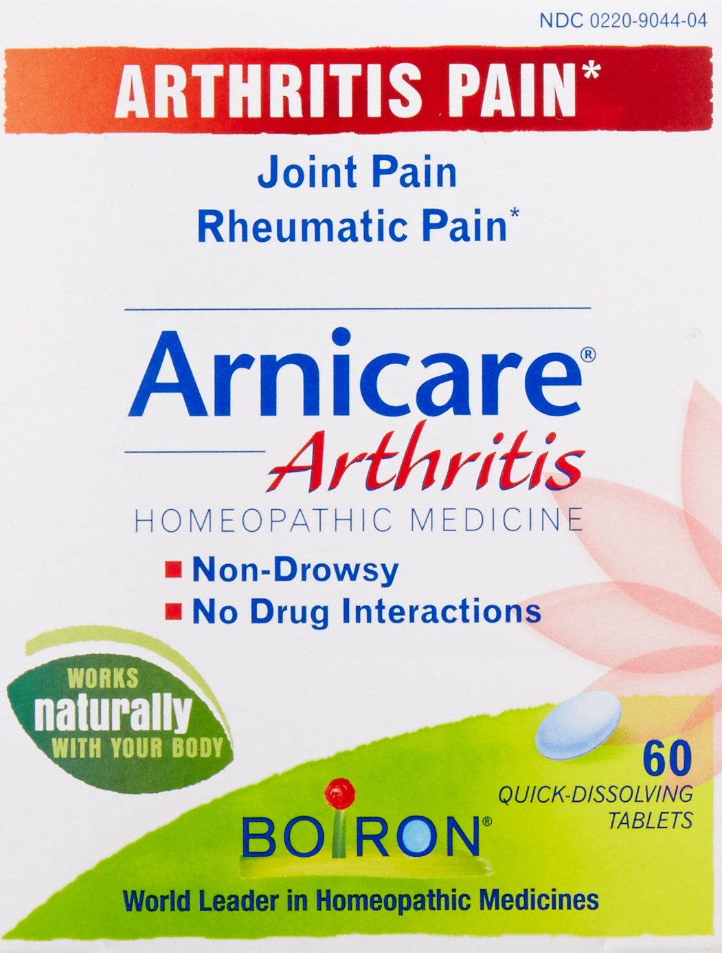 Boiron Arnicare Arthritis, 60 Tablets, Homeopathic Medicine for Arthritis