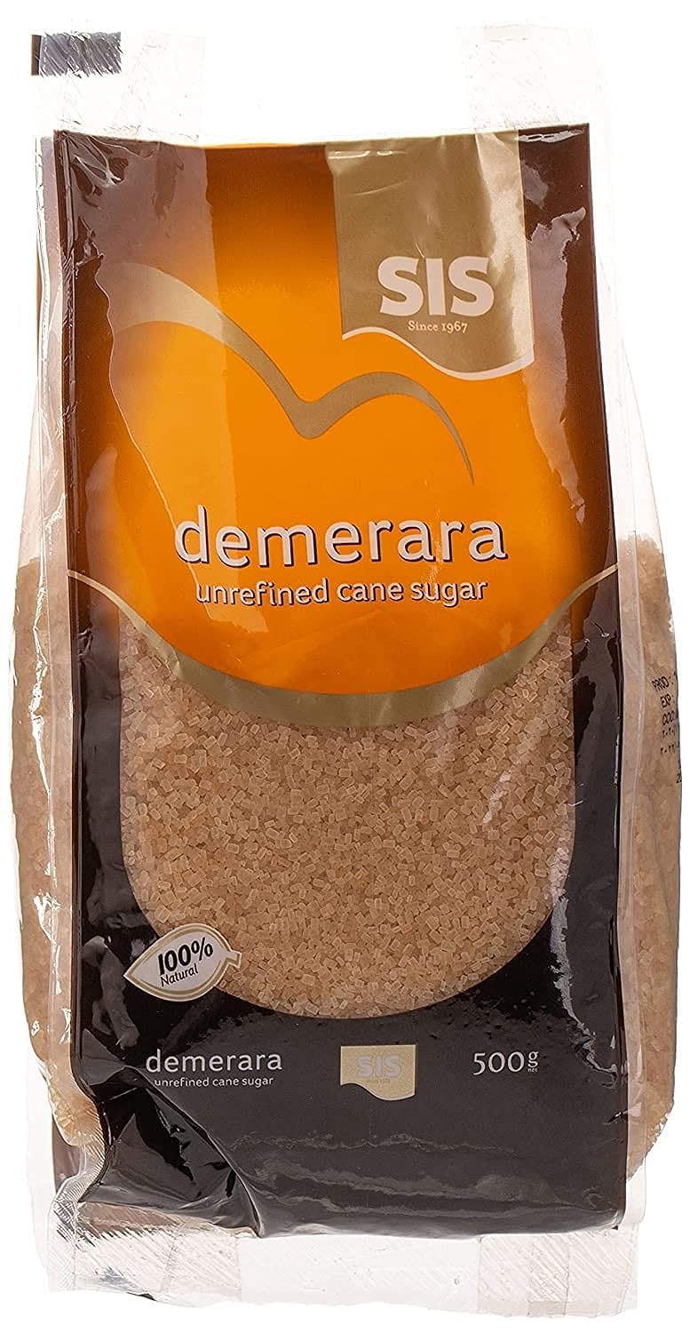 SIS Demerara Unrefined Cane Sugar 500g