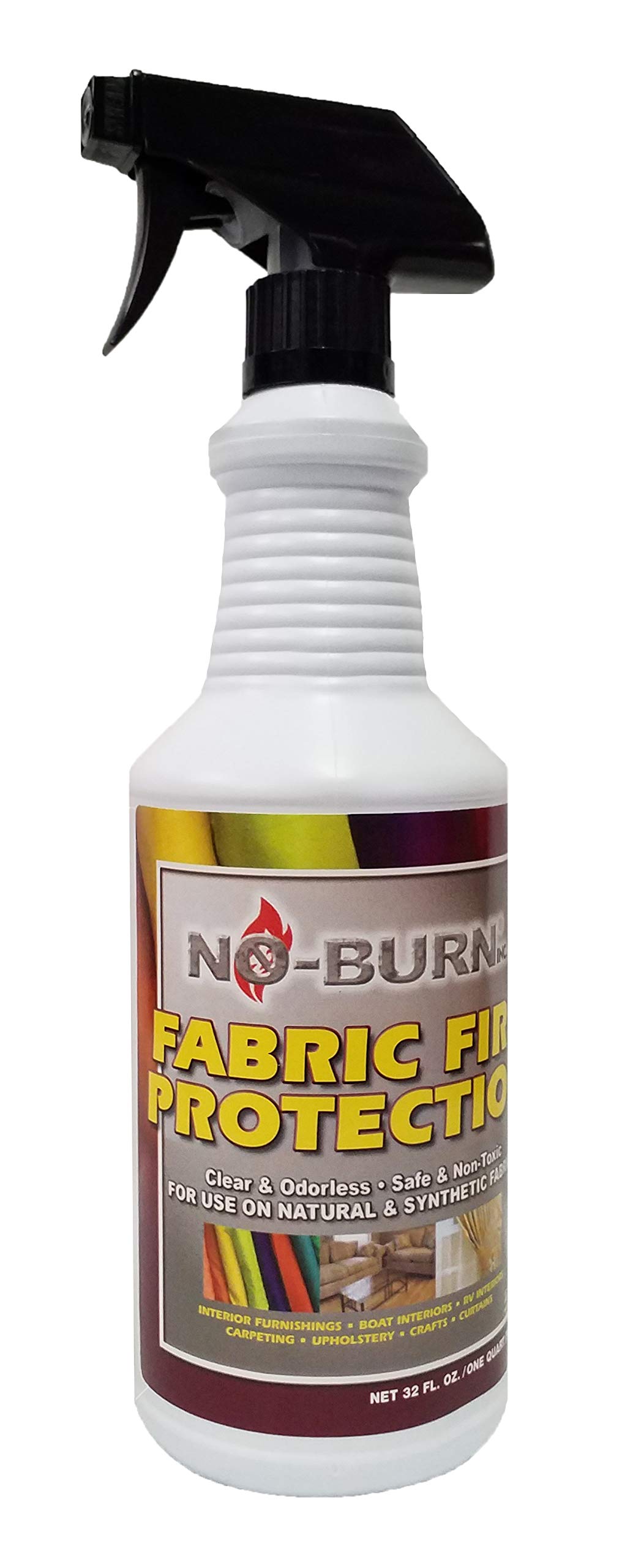 No-Burn No Burn 1005 Fabric Fire Protection, 32 fl-Ounce, oz