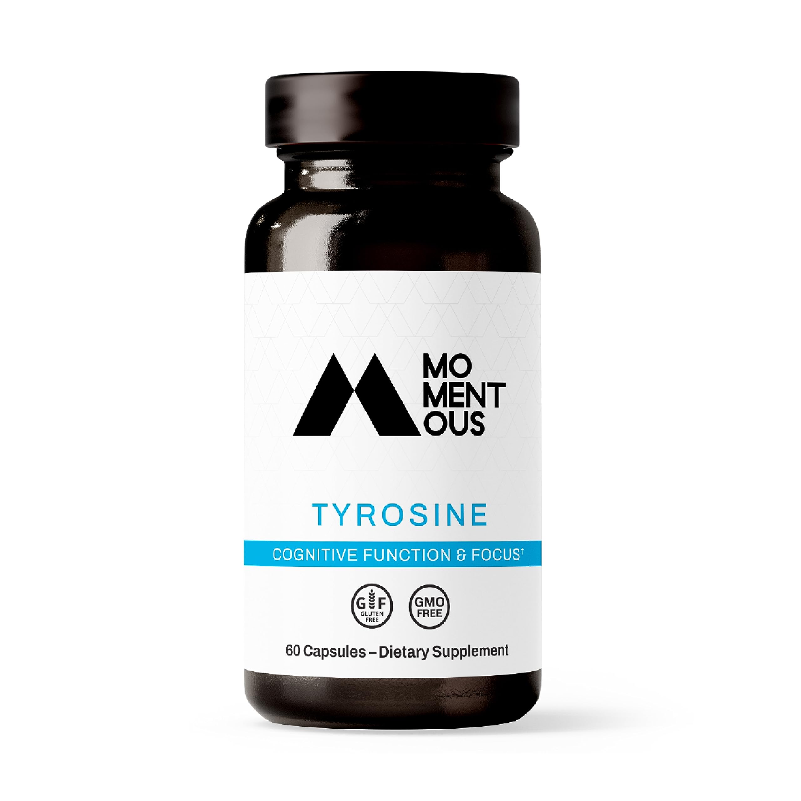 Momentous Tyrosine Capsules, 60 Servings