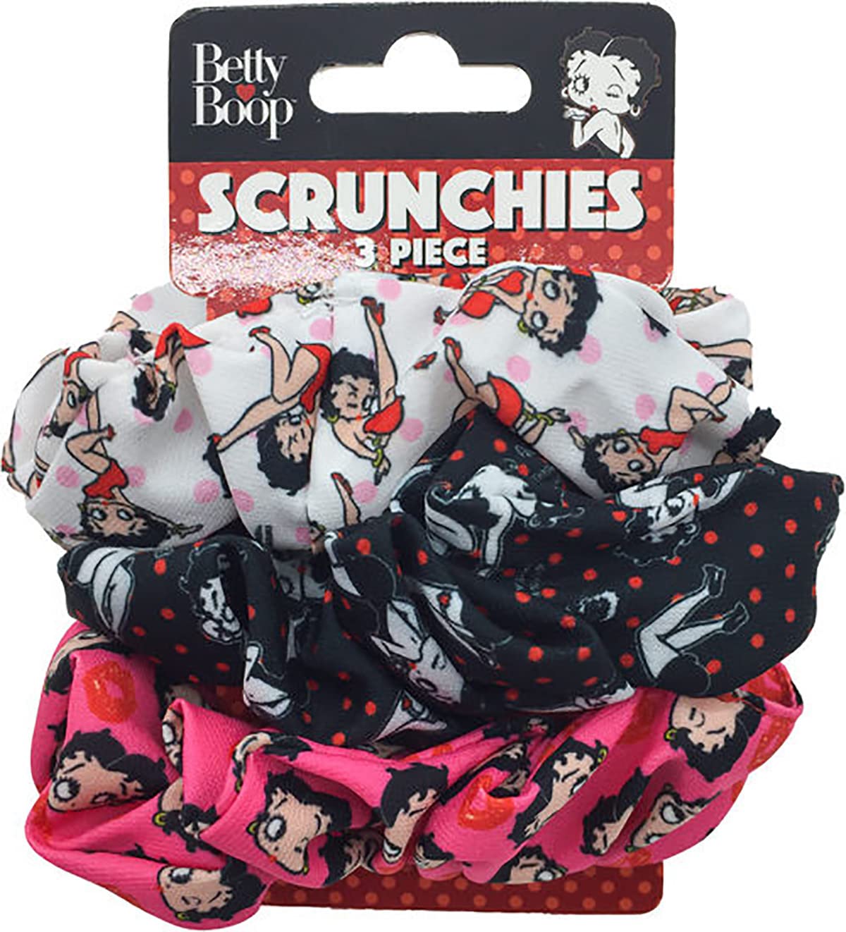 Spoontiques Betty Boops Scrunchies, 1 count