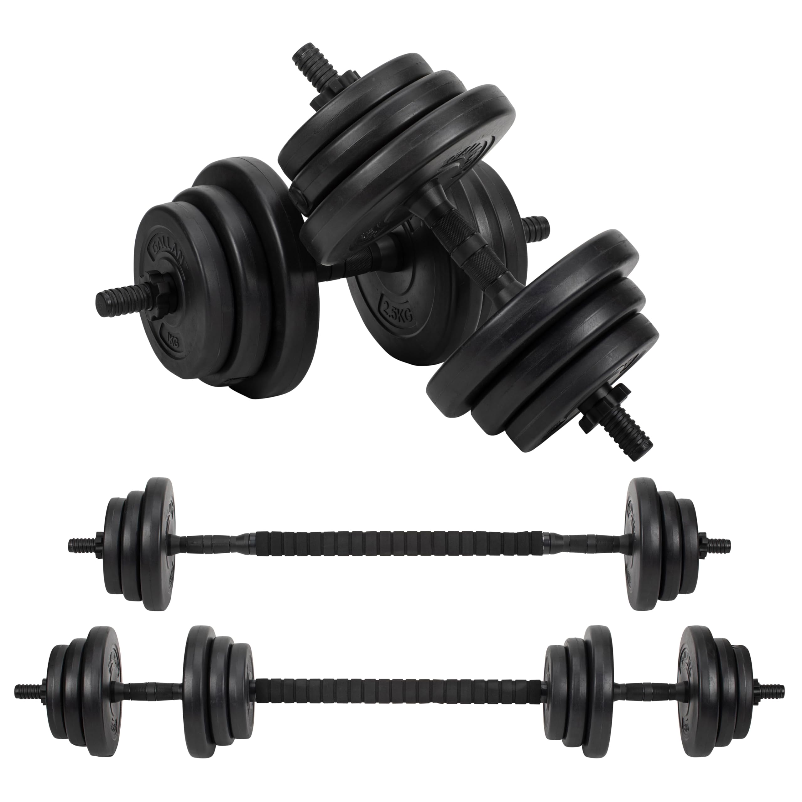 GallantAdjustable Dumbbells Set, Hand Free Weights Dumbbells Set for Strength Training, Weight Lifting, Bodybuilding- Weight Sets for Men and Women