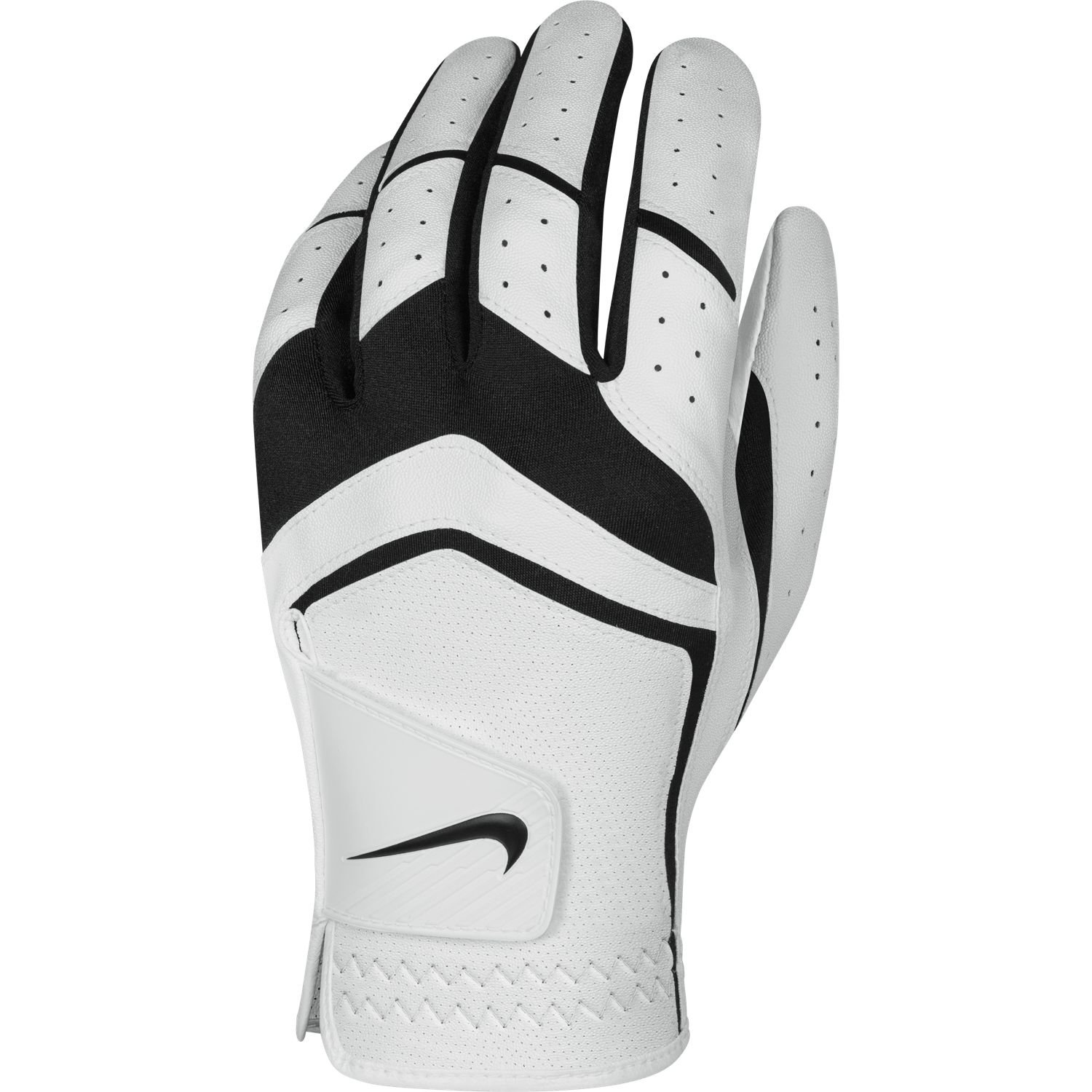 NikeMen's Dura Feel Golf Glove (White), Medium, Left Hand