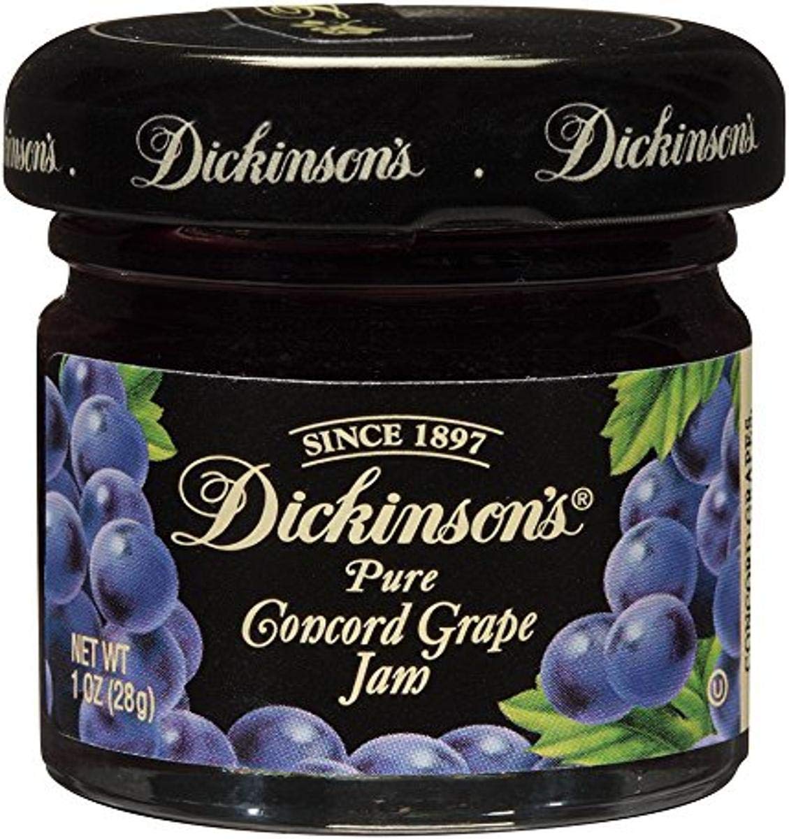 Dickinson's Pure Concord Grape Jam, (Pack of 72)