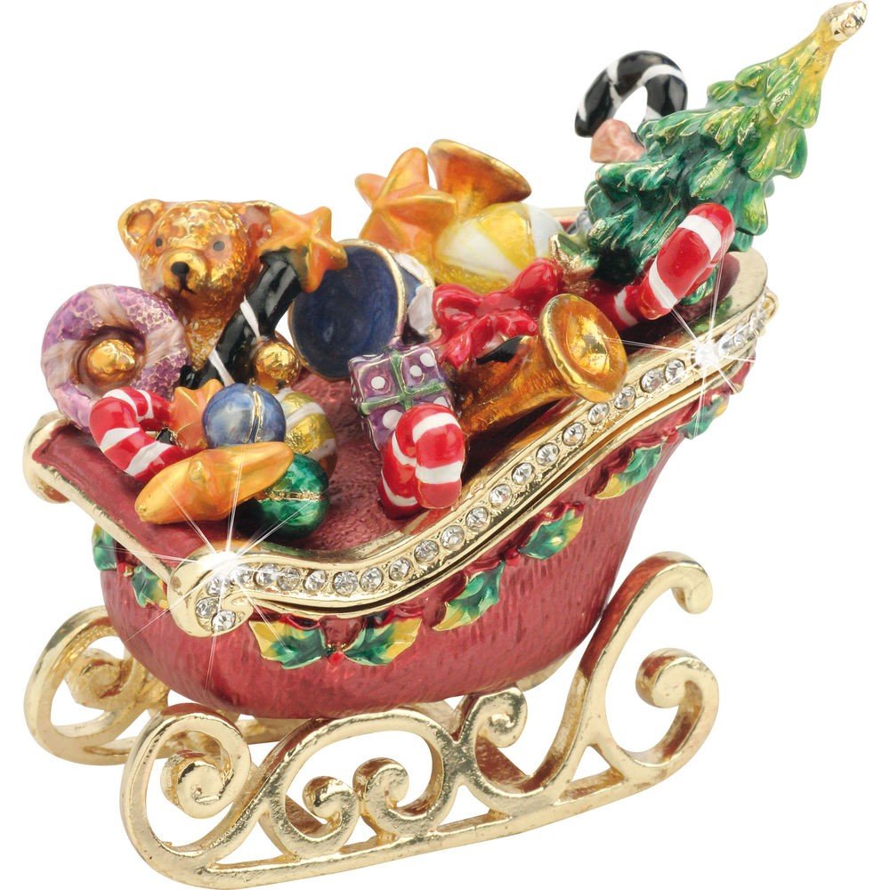 Arora Craycombe Trinkets - Christmas Sleigh With Presents