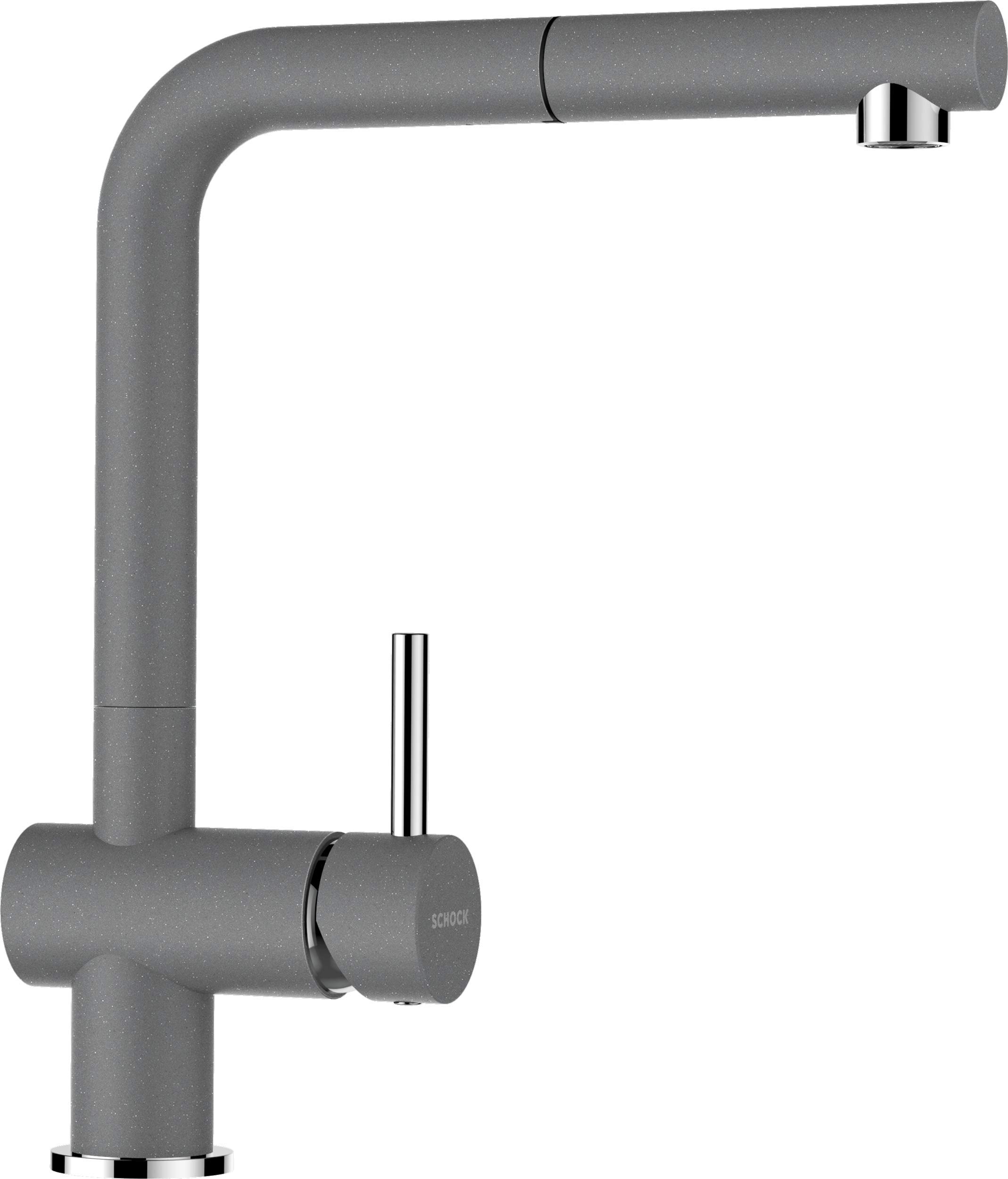 SchockEpos Croma Kitchen Tap - High Pressure Tap with Extendible Hose Spray