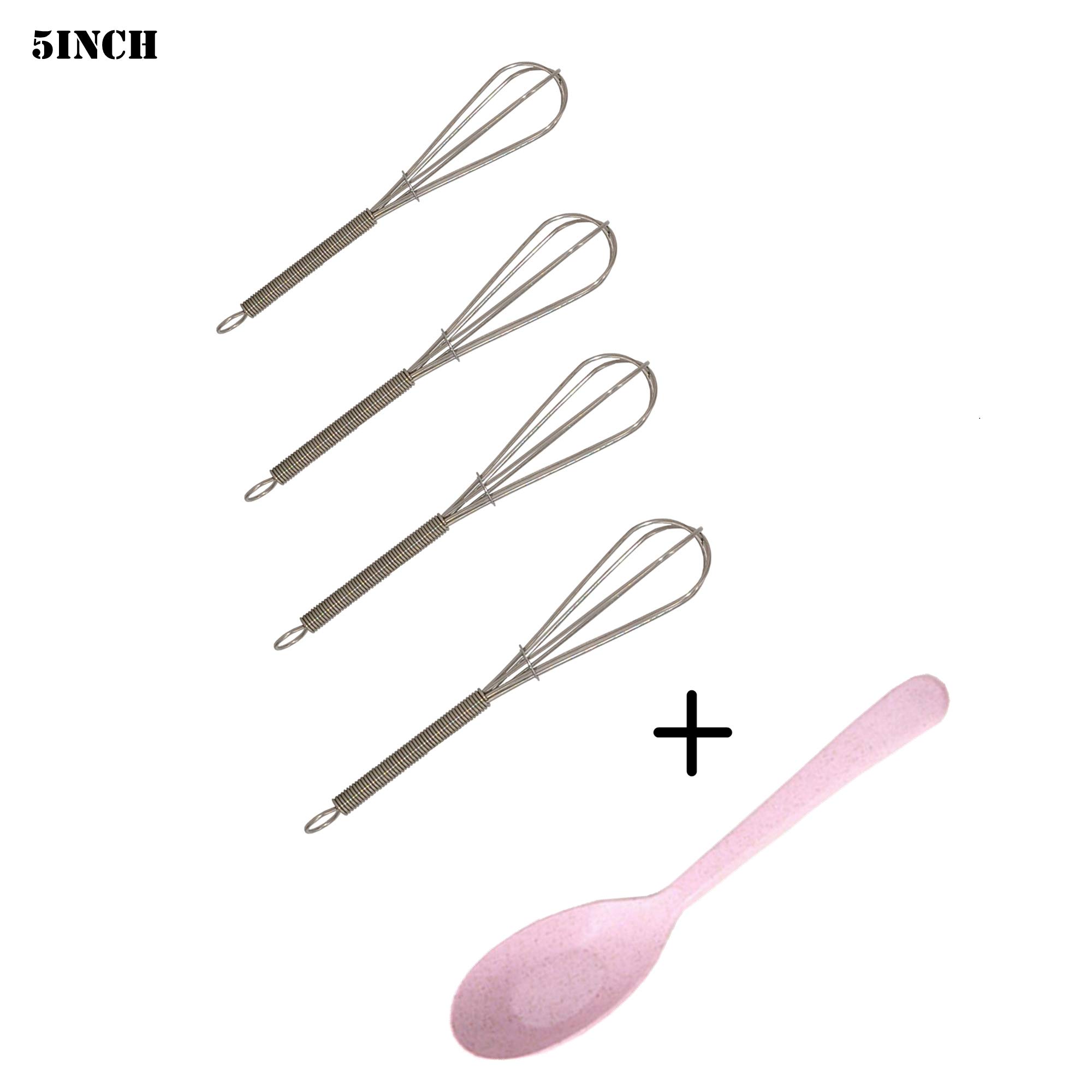 Mini Whisks 5 inch 4Pcs