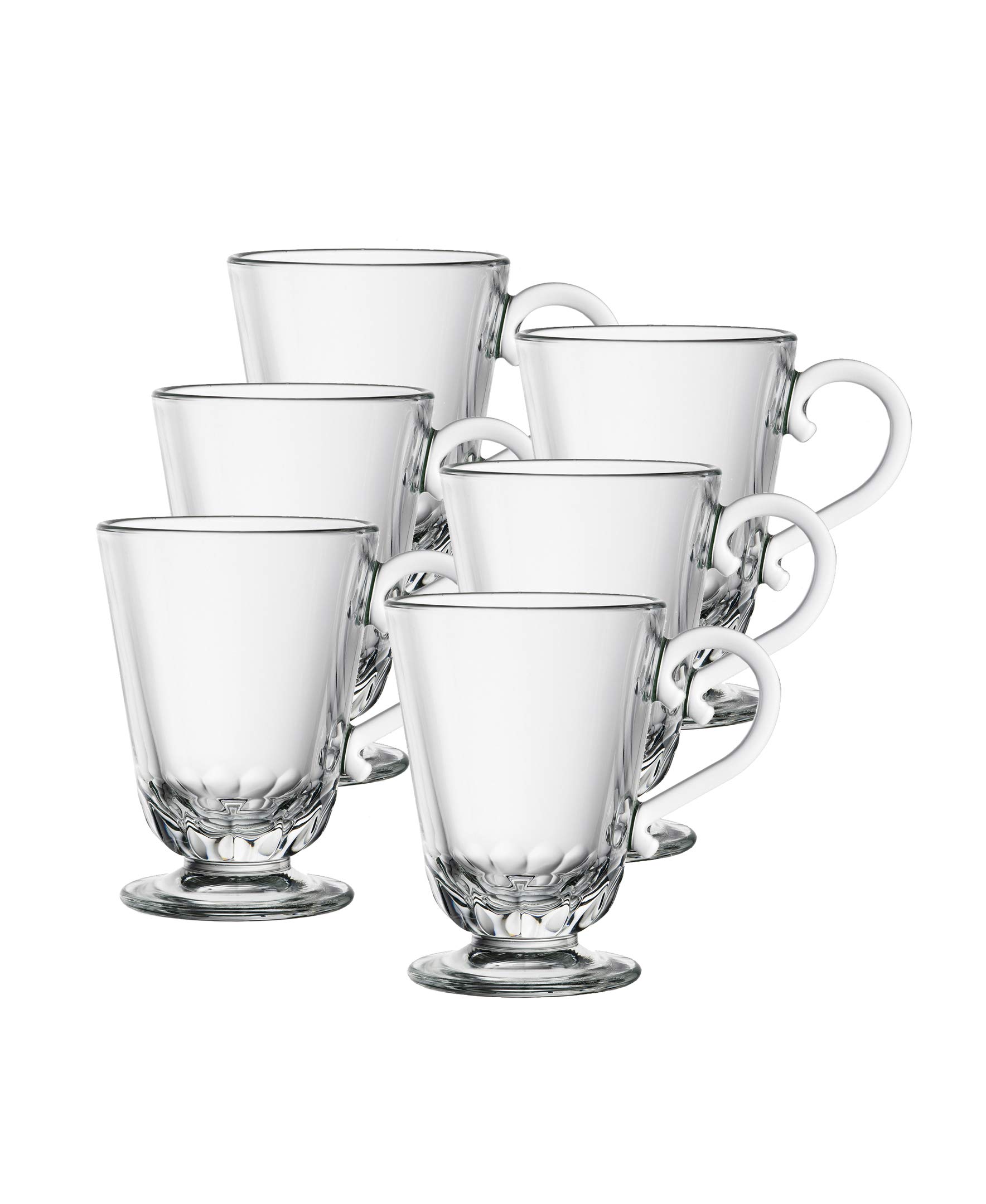 La Rochere Set Of 6, 9-ounce Louison Coffee Mugs